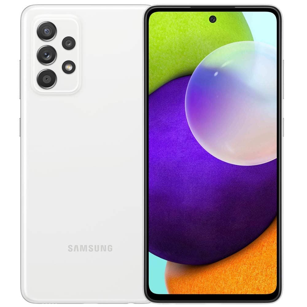 Samsung Galaxy A52 (128GB, 6GB) 6.5" Super AMOLED 90Hz Display, 64MP Quad Camera, All Day Battery, Dual SIM GSM Unlocked (US + Global) 4G Volte...