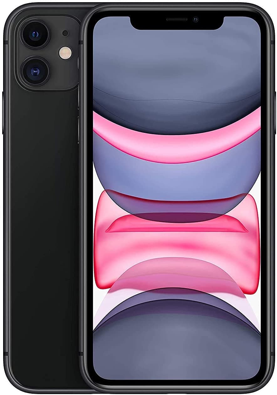 Apple iPhone 11, US Version, 128GB, Black - AT&T (Renewed)