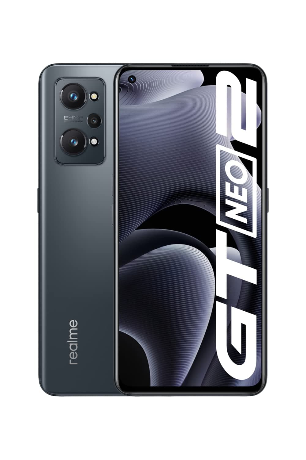 Realme GT Neo 2 5G Dual 256GB 12GB RAM Factory Unlocked (GSM Only | No CDMA - not Compatible with Verizon/Sprint) International Version -Neo Black