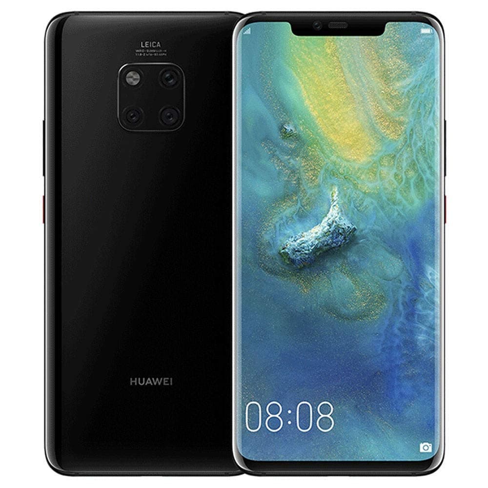 Huawei Mate 20 Pro LYA-L29 128GB + 6GB - Factory Unlocked International Version - GSM ONLY, NO CDMA - No Warranty in The USA (Black)