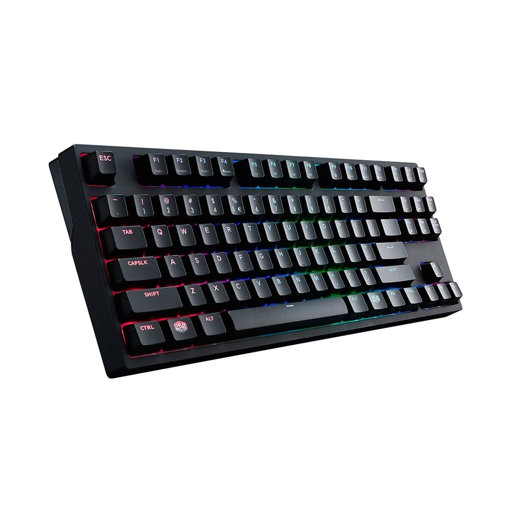 Cooler Master MasterKeys Pro S RGB Mechanical Gaming Keyboard, Cherry MX Blue (Clicky), RGB LED, TenKeyless (Small)