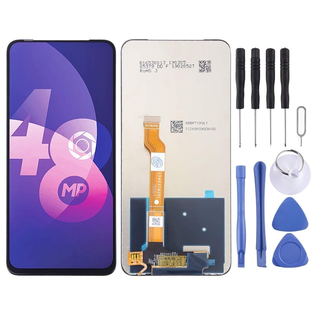 MINYANGJIE Best Phone LCD Replament Parts LCD Screen and Digitizer Full Assembly Replacement LCD Repair Broken LCD for Oppo F11 Pro (Black) LCD Dis...