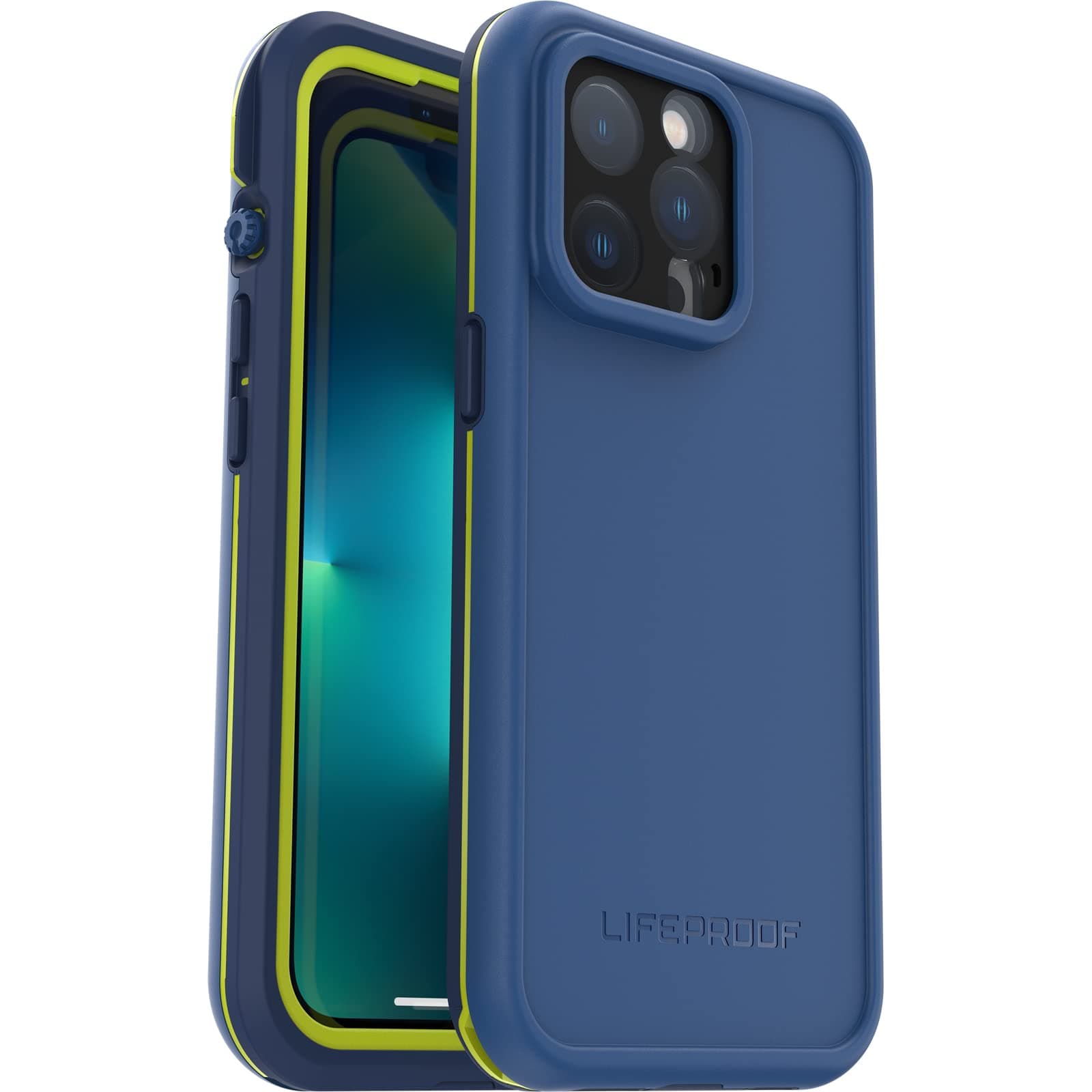 LifeProof FRĒ SERIES Waterproof Case for iPhone 13 Pro Max (ONLY) - ONWARD BLUE