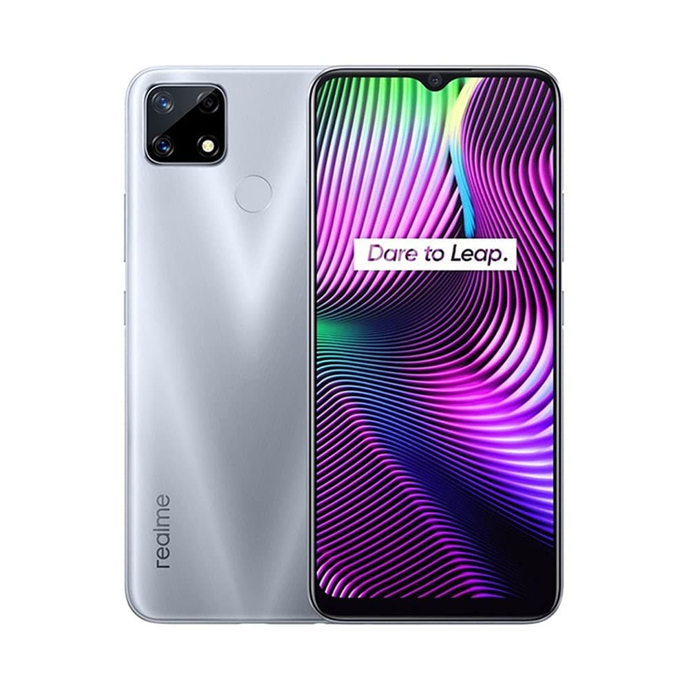 RealMe 7i 64GB 4GB RAM | Android 10 | Gorilla Glass | 64MP Main Camera | USB Type C | Li-Po 5000 mAh Battery | International Global Model (Glory Si...