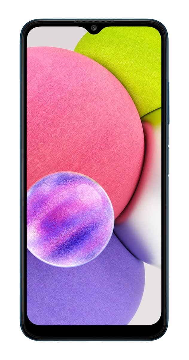SAMSUNG Galaxy A03s Cell Phone, Factory Unlocked Android Smartphone, 32GB, Triple Lens Camera, Infinity Display Screen, Long Battery Life, Expandab...