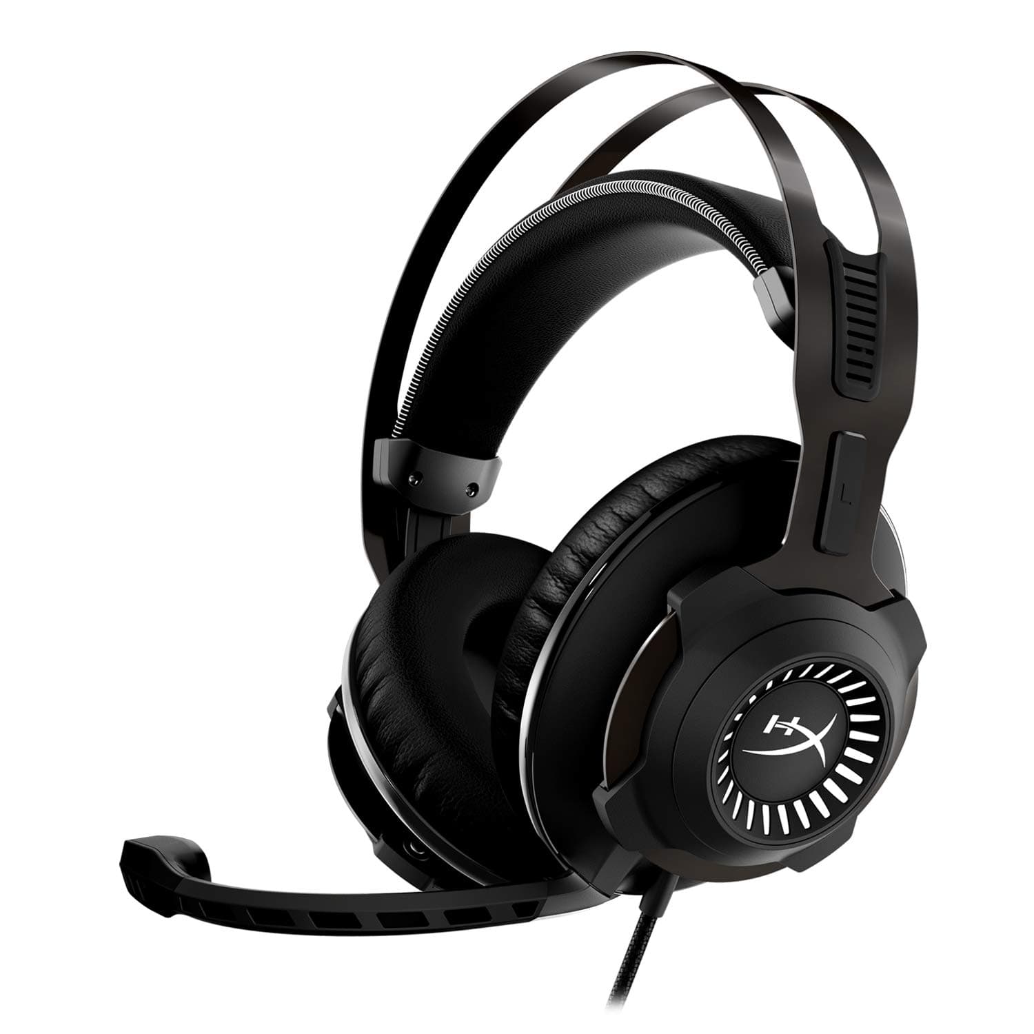 HyperX Cloud Revolver - Gaming Headset with HyperX 7.1 Surround Sound, Signature Memory Foam, Premium Leatherette, Steel Frame, Detachable Noise-Ca...