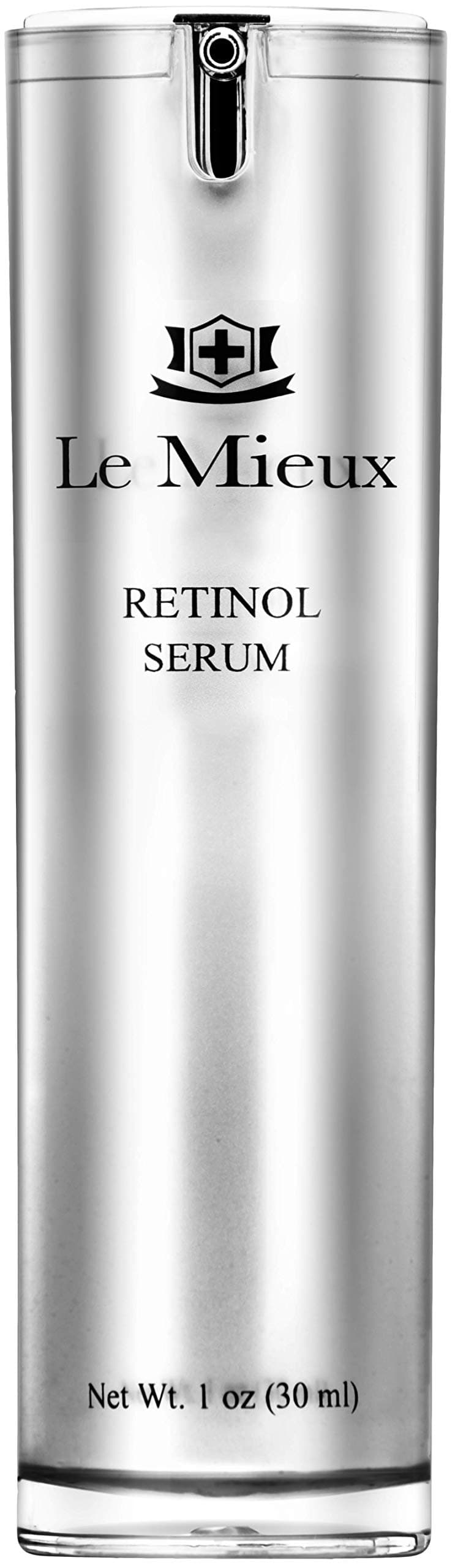 Le Mieux Retinol Serum - Anti Aging 0.5% Retinol Face Serum with Skin Smoothing Peptides, Hyaluronic Acid & Apple Stem Cells to Help Visibly Addres...