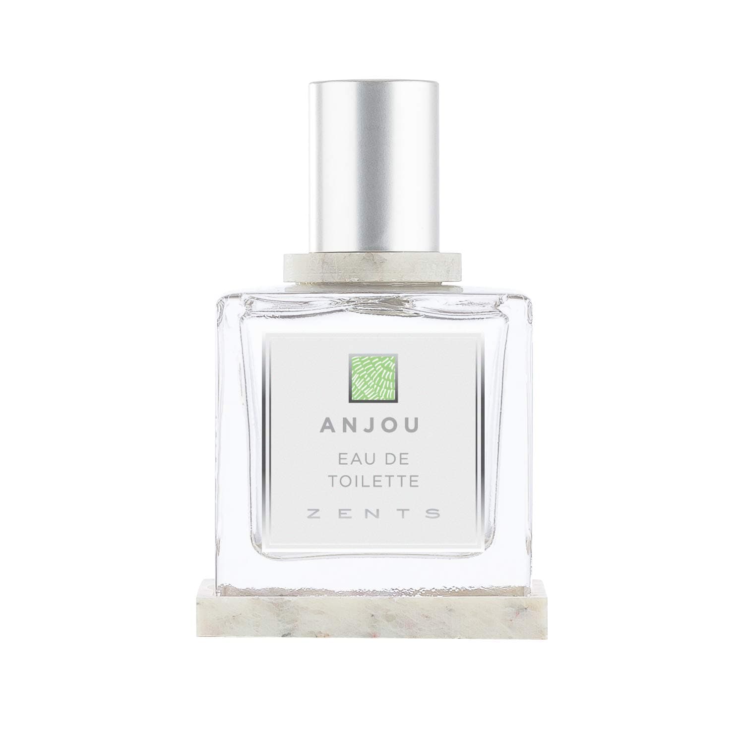 ZENTS Eau de Toilette Perfume (Anjou Fragrance) Clean Luxury Scents, Gentle Long-Lasting Aromatherapy for Men and Women, 1.69 oz