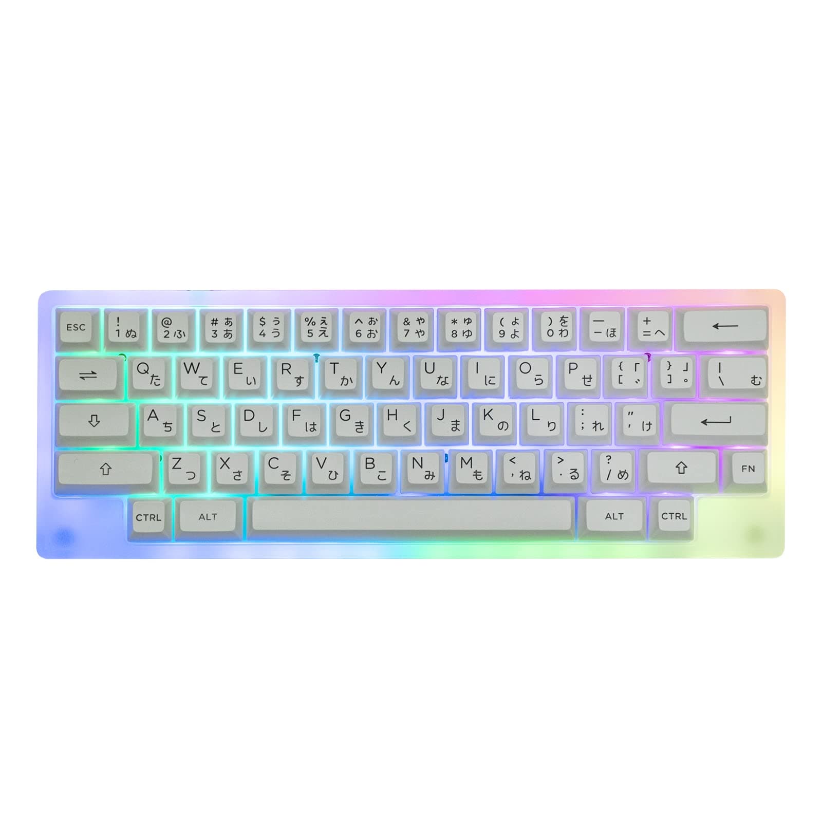 EPOMAKER AKKO ACR59 59 Key 60% Wired Hotswappable HHKB-Style Mechanical Gaming Keyboard with Doubleshot PBT Keycaps for Win/Mac/Gamer(AKKO CS Jelly...