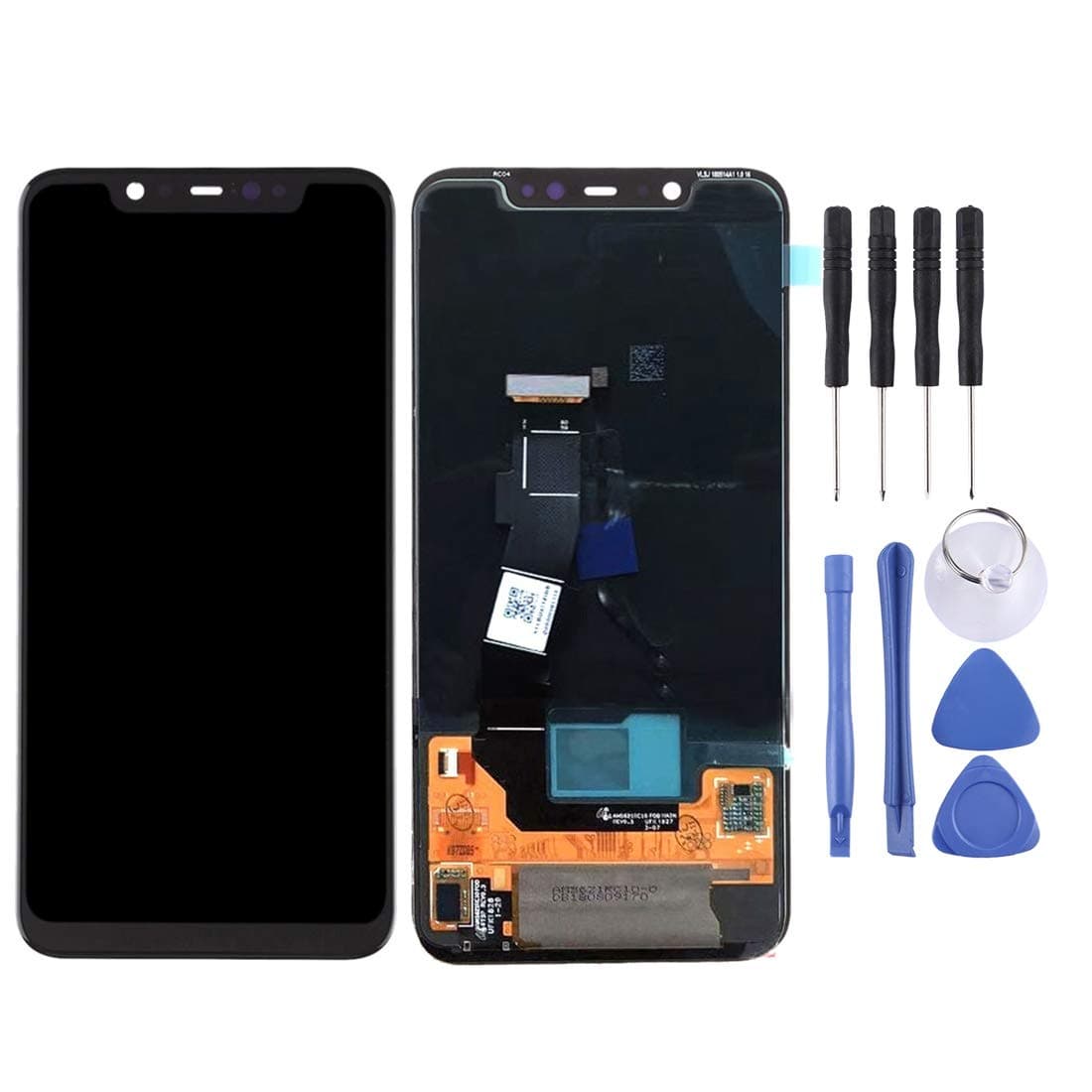 CHENYAN Mobile Phone Replacement Spare Parts LCD Screen and Digitizer Full Assembly for Xiaomi Mi 8 Explorer Mobile Displays