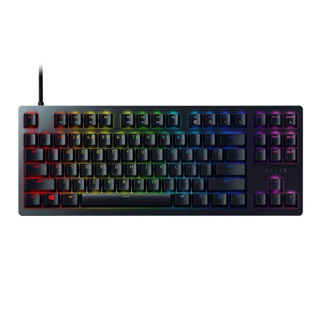 Razer Huntsman Tournament Edition TKL Tenkeyless Gaming Keyboard: Linear Optical Switches Instant Actuation - Customizable Chroma RGB Lighting, Pro...