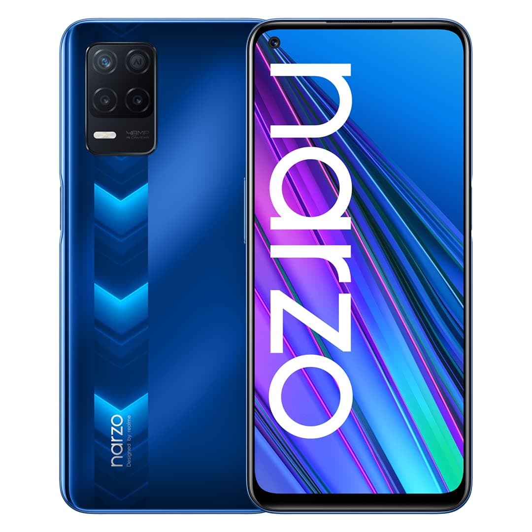 realme Narzo 30 Unlocked 4GB 128GB, Dimensity 700 Processor, 6.5'' 90Hz FHD+,18W Quick Charge, 48MP Triple Cameras (EU Charger with US Adap...