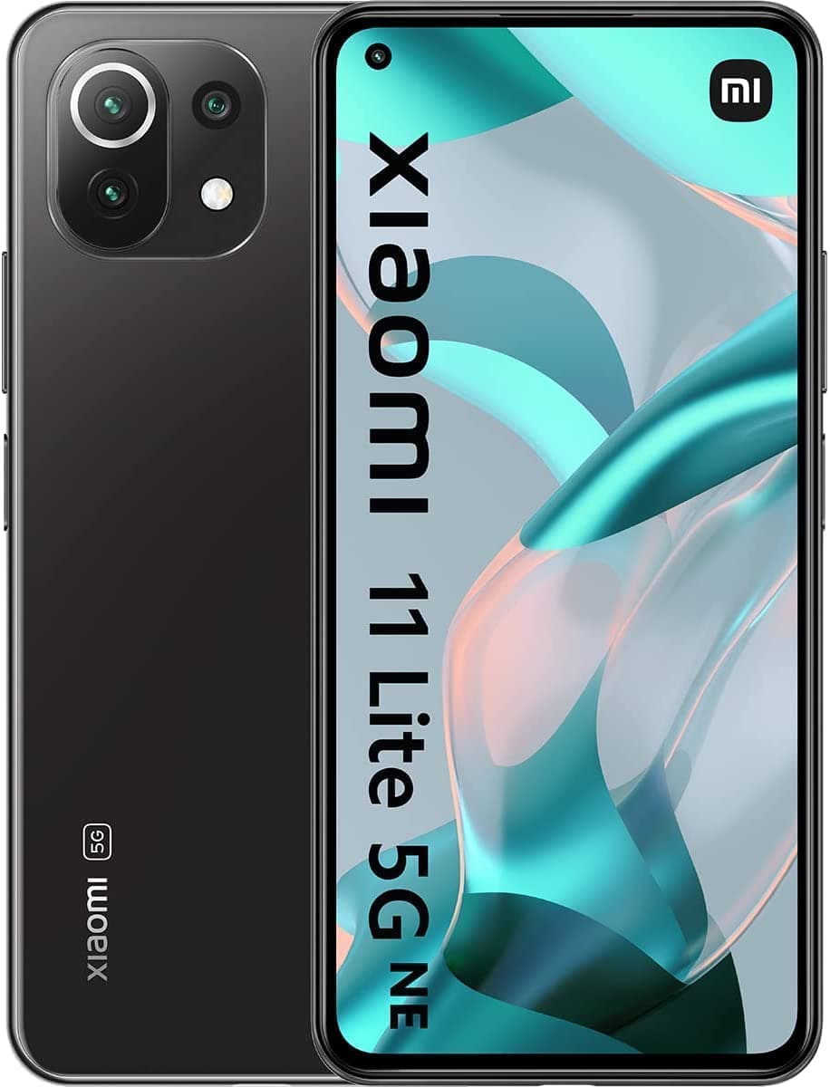 Xiaomi Mi 11 Lite 5G NE Unlocked Cellphone, 5G + 4G LTE Volte Smartphone,8GB + 128GB,Black