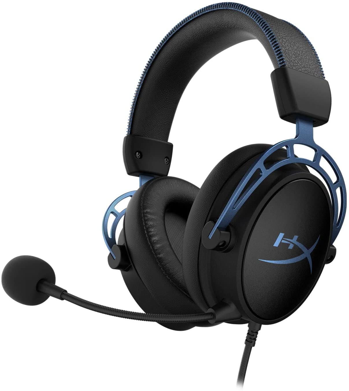 HyperX Cloud Alpha S - PC Gaming Headset, 7.1 Surround Sound, Adjustable Bass, Dual Chamber Drivers, Chat Mixer, Breathable Leatherette, Memory Foa...