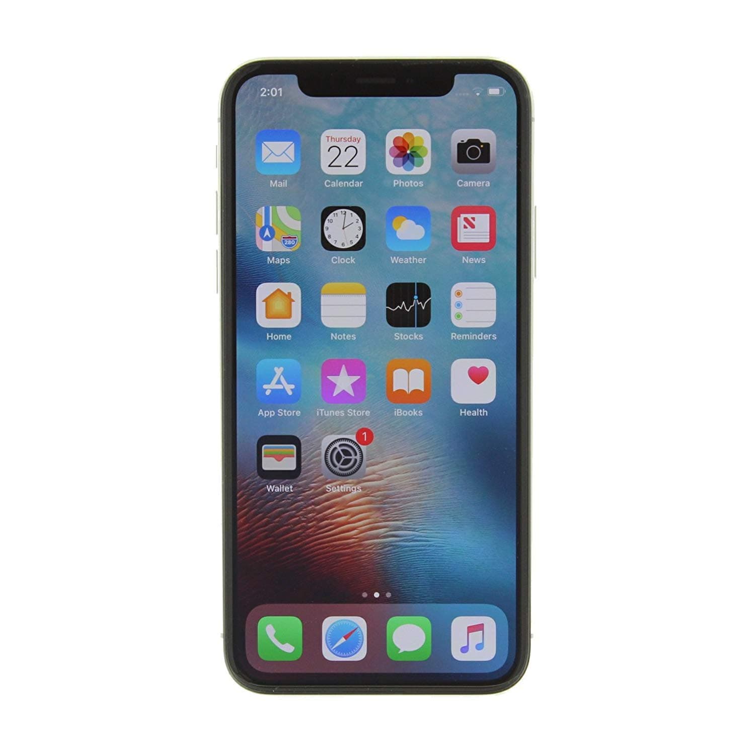 Apple iPhone X, 64GB, Silver - For T-Mobile (Renewed)