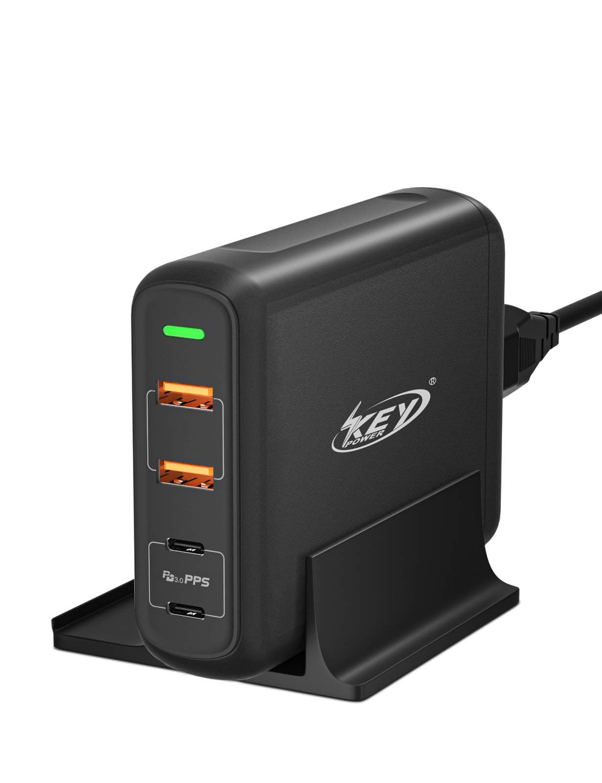 USB C Charger,150 Watt 4-Port PD Block Charger with Dual Type C Charger, Multiport USB Hub Charger for Laptop,MacBook Pro/Air,iPad Pro,Dell, Lenovo...
