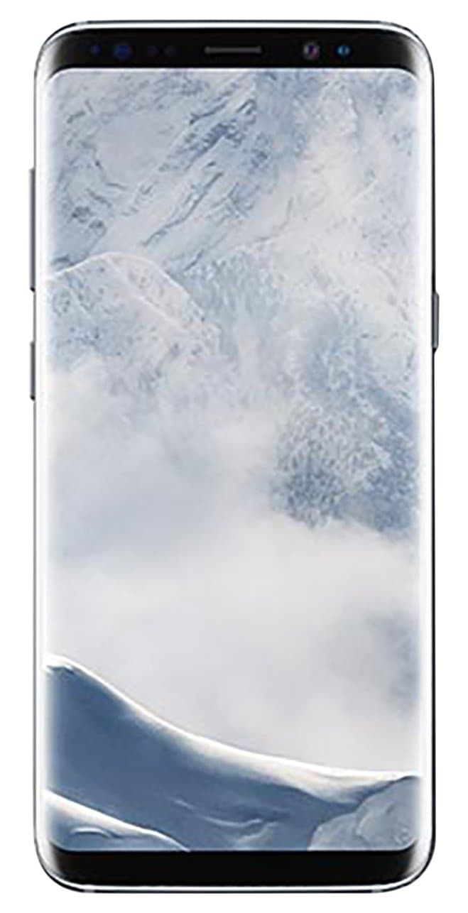 Samsung Galaxy S8+ 64GB Phone -6.2" display - AT&T Unlocked (Arctic Silver)