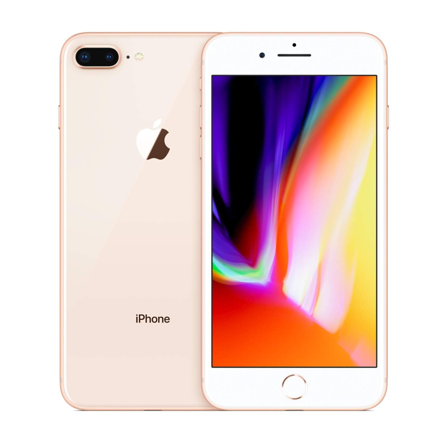 Apple iPhone 8 Plus, US Version, 64GB, Gold - Verizon (Renewed)