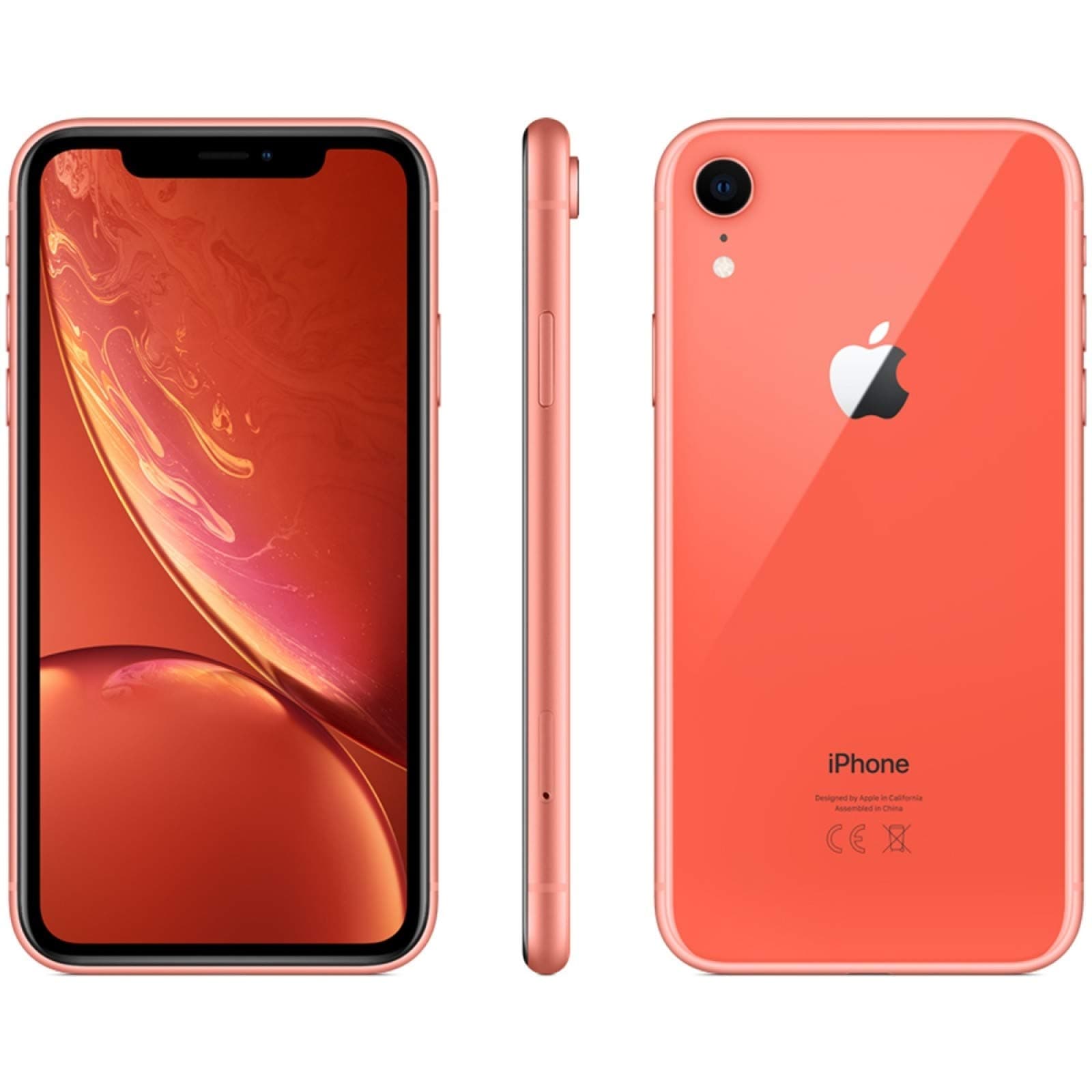 Apple iPhone XR, Boost Mobile, 64GB - Coral (Renewed)