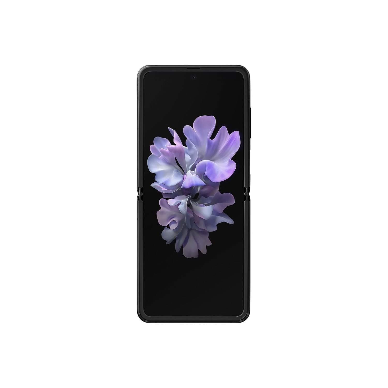 Samsung Galaxy Z Flip SM-F700F/DS Dual-SIM 256GB (GSM Only | No CDMA) Factory Unlocked Android 4G/LTE Smartphone - International Version (Mirror Bl...