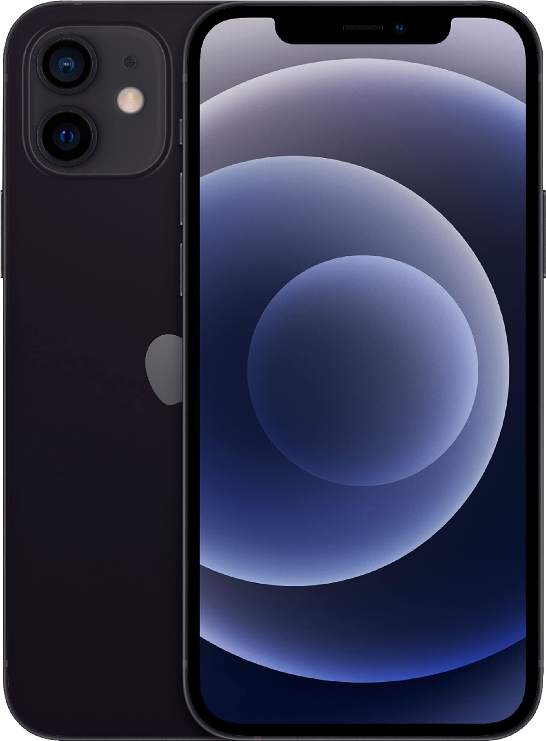 Apple iPhone 12, 256GB, Black - Fully Unlocked (Renewed)
