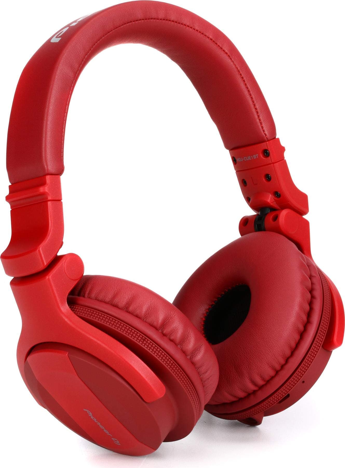 Pioneer DJ HDJ-CUE1BT On-ear Bluetooth DJ Headphone - Red