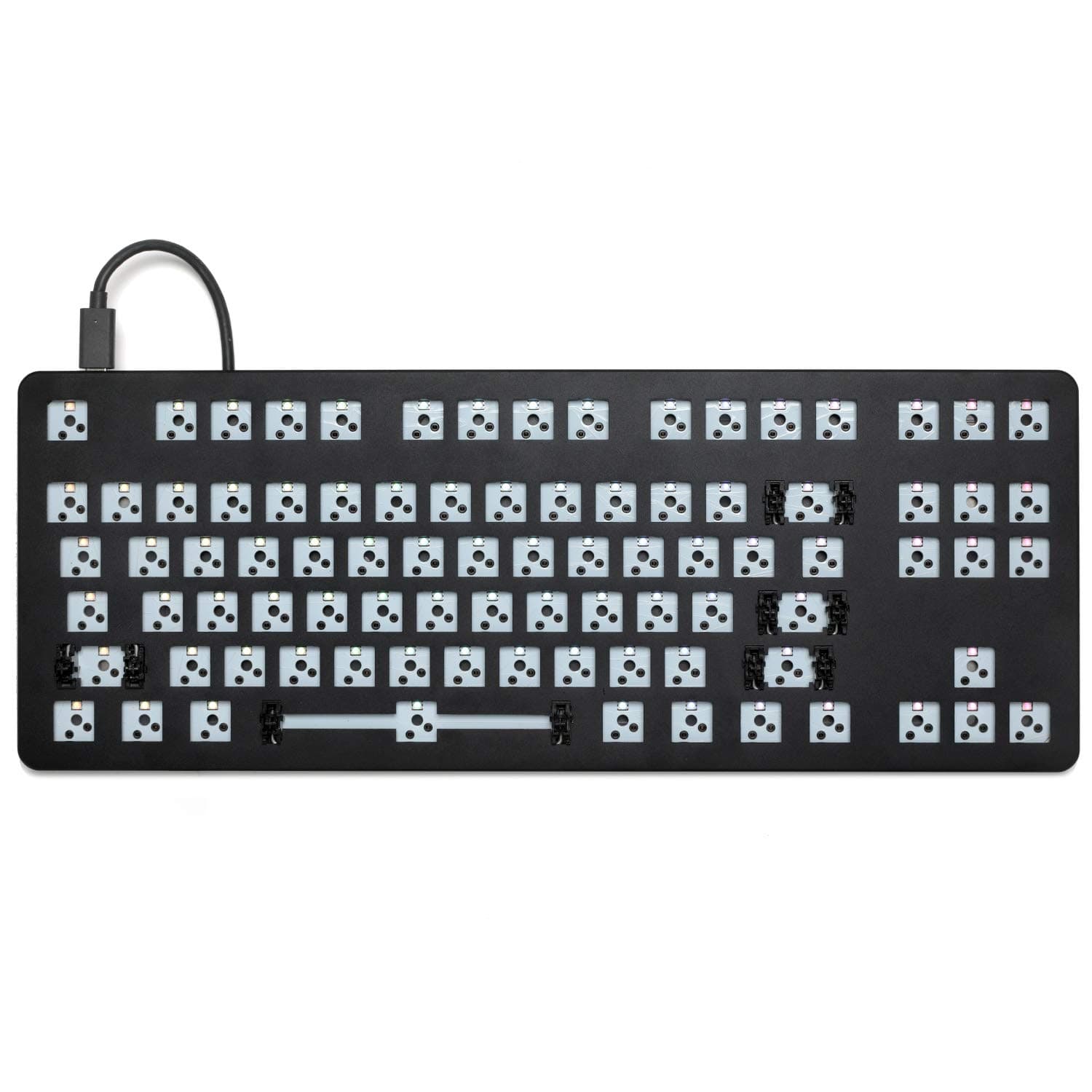 Drop CTRL Mechanical Keyboard — Tenkeyless TKL (87 Key) Gaming Keyboard, Hot-Swap Switches, Programmable Macros, RGB LED Backlighting, USB-C, Doubl...