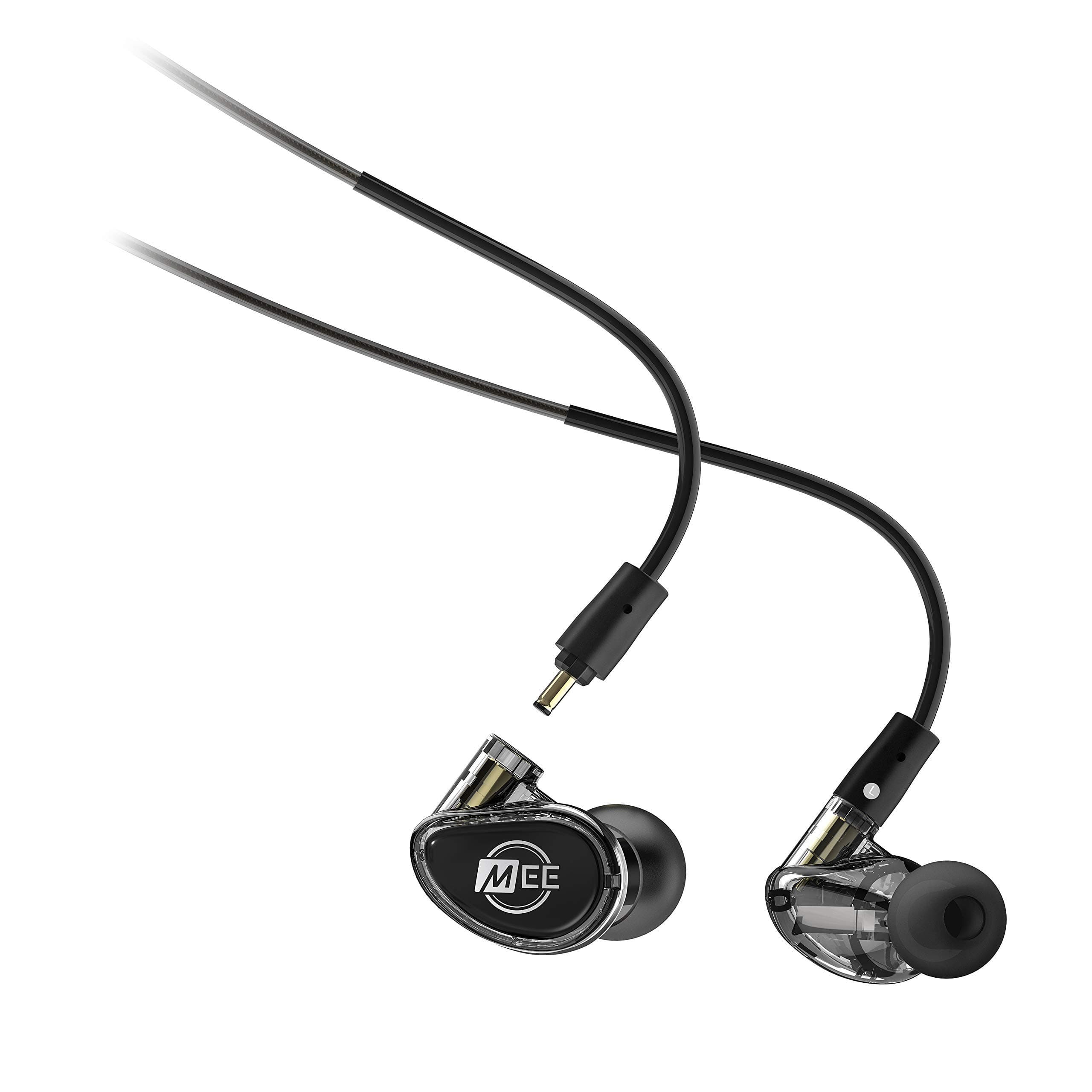 MEE Professional MX1 PRO Advanced Dynamic Driver Musician's in Ear Monitor Headphones with Balanced Sound; Noise Isolating Earbuds Earphones w/...