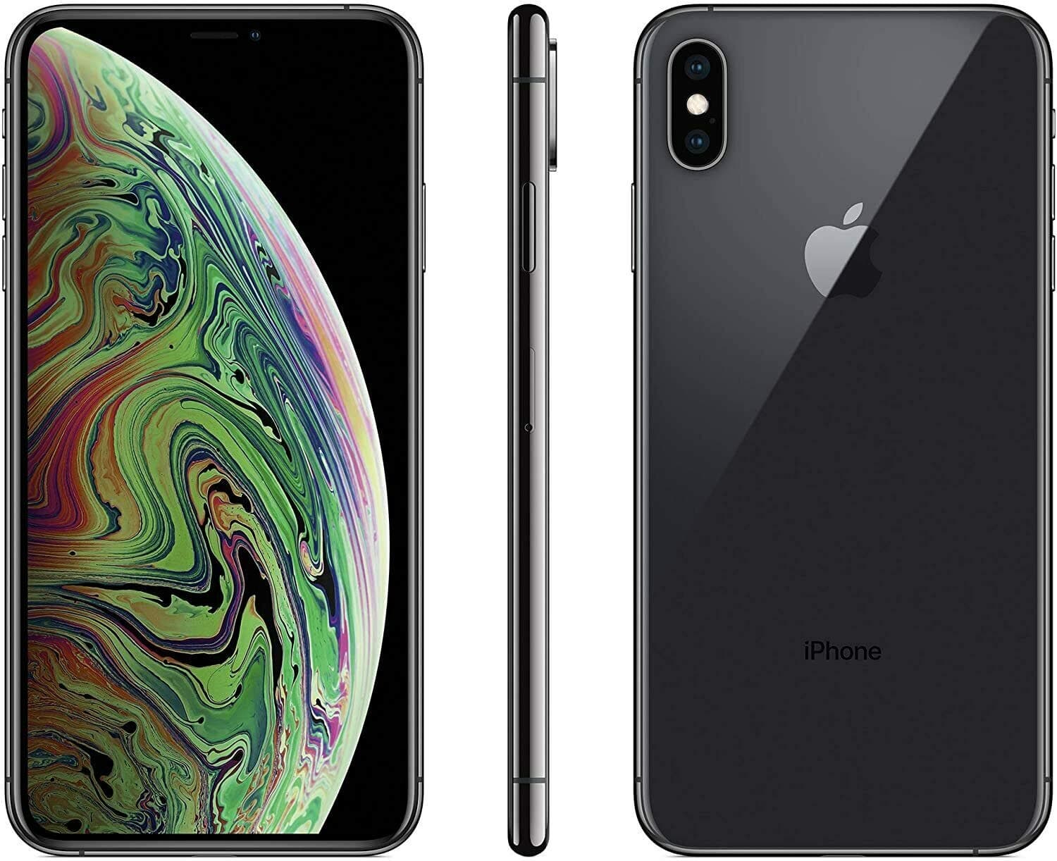 Apple iPhone XS Max, US Version, 64GB, Space Gray - T-Mobile (Renewed)