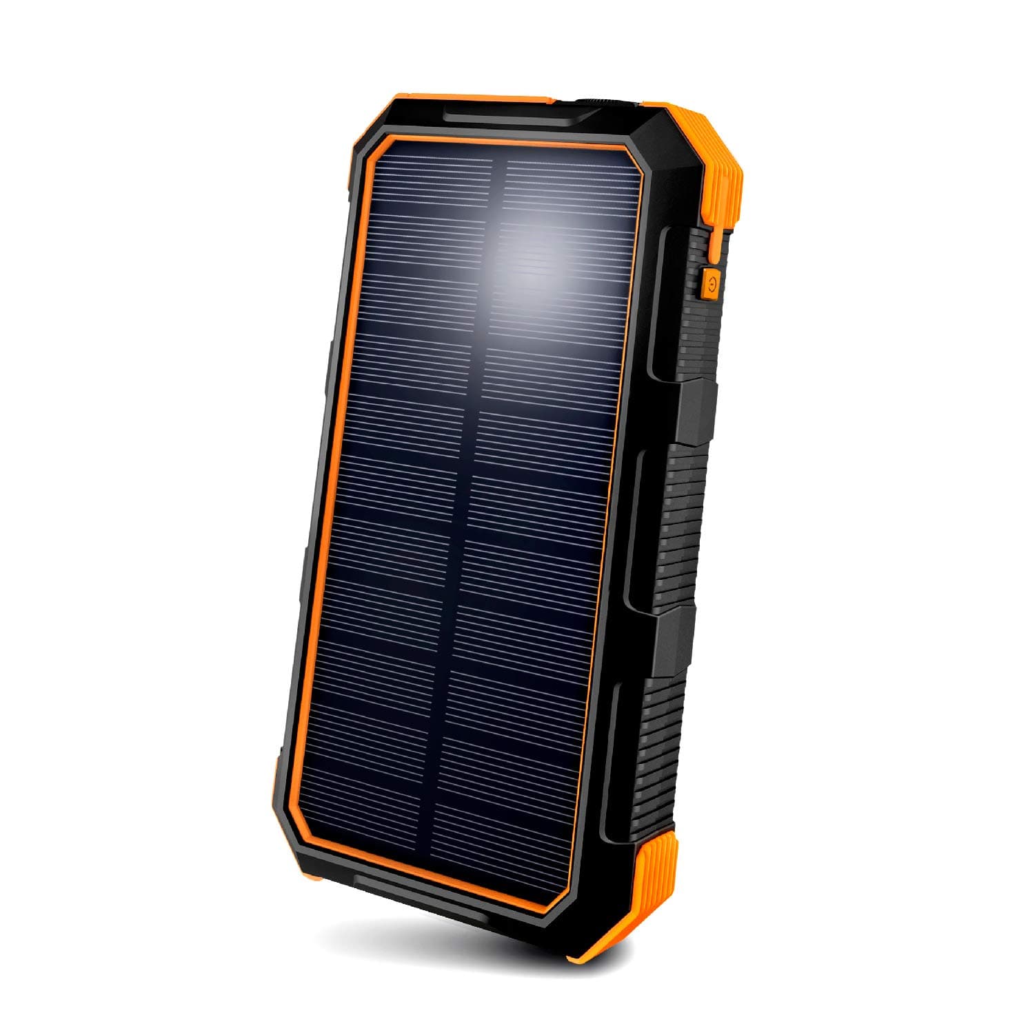 ToughTested BigFoot Portable Solar Charger with 4-Mode LED Flashlight | IP67 All Weather, High Efficiency Solar Panel Charger for iPhone & Android ...