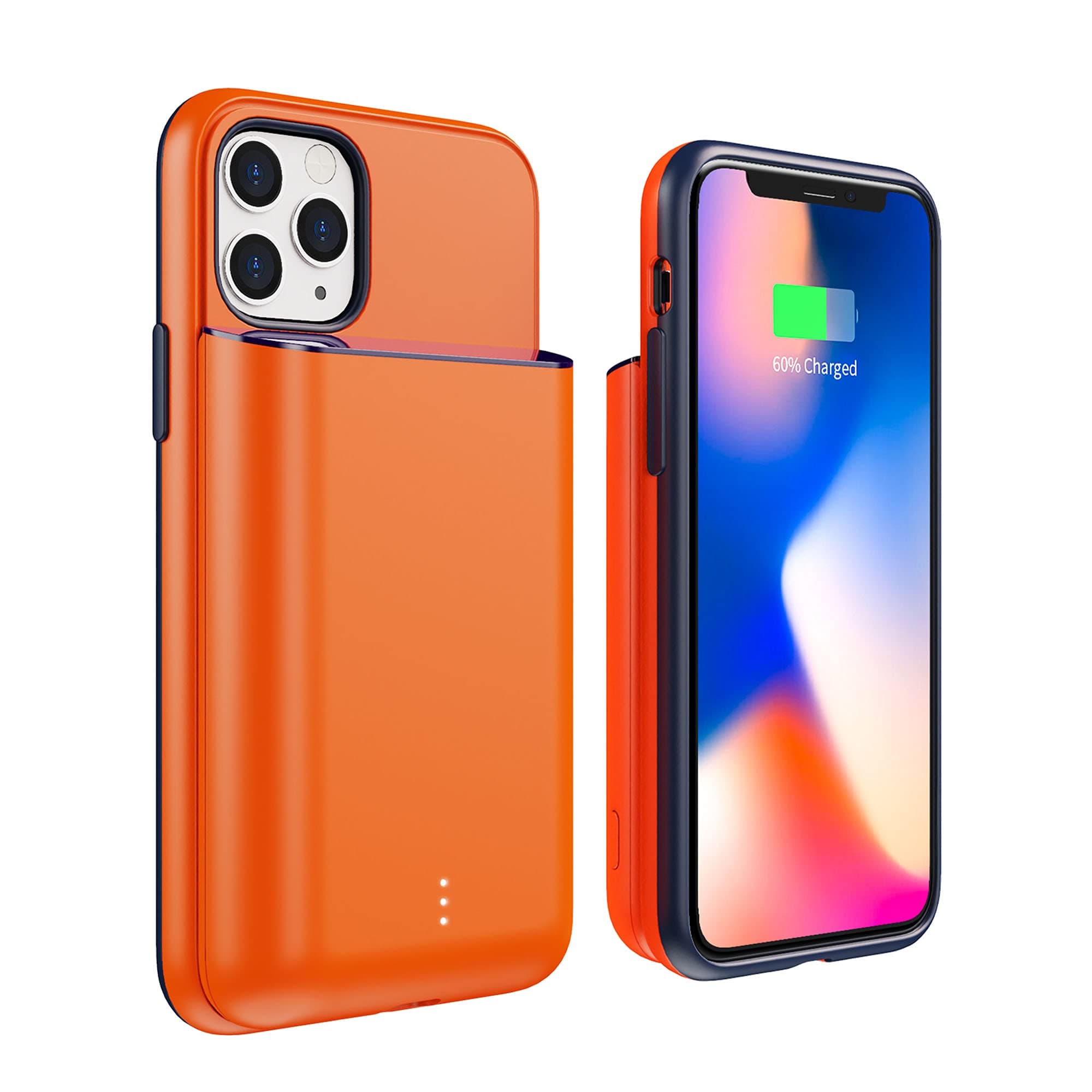 MagPlus - Battery Charging Case for iPhone 11 Pro Charger Magnet for Phone Case, Magnetic Charger for iPhone, Portable Wireless Charger, Battery Pa...