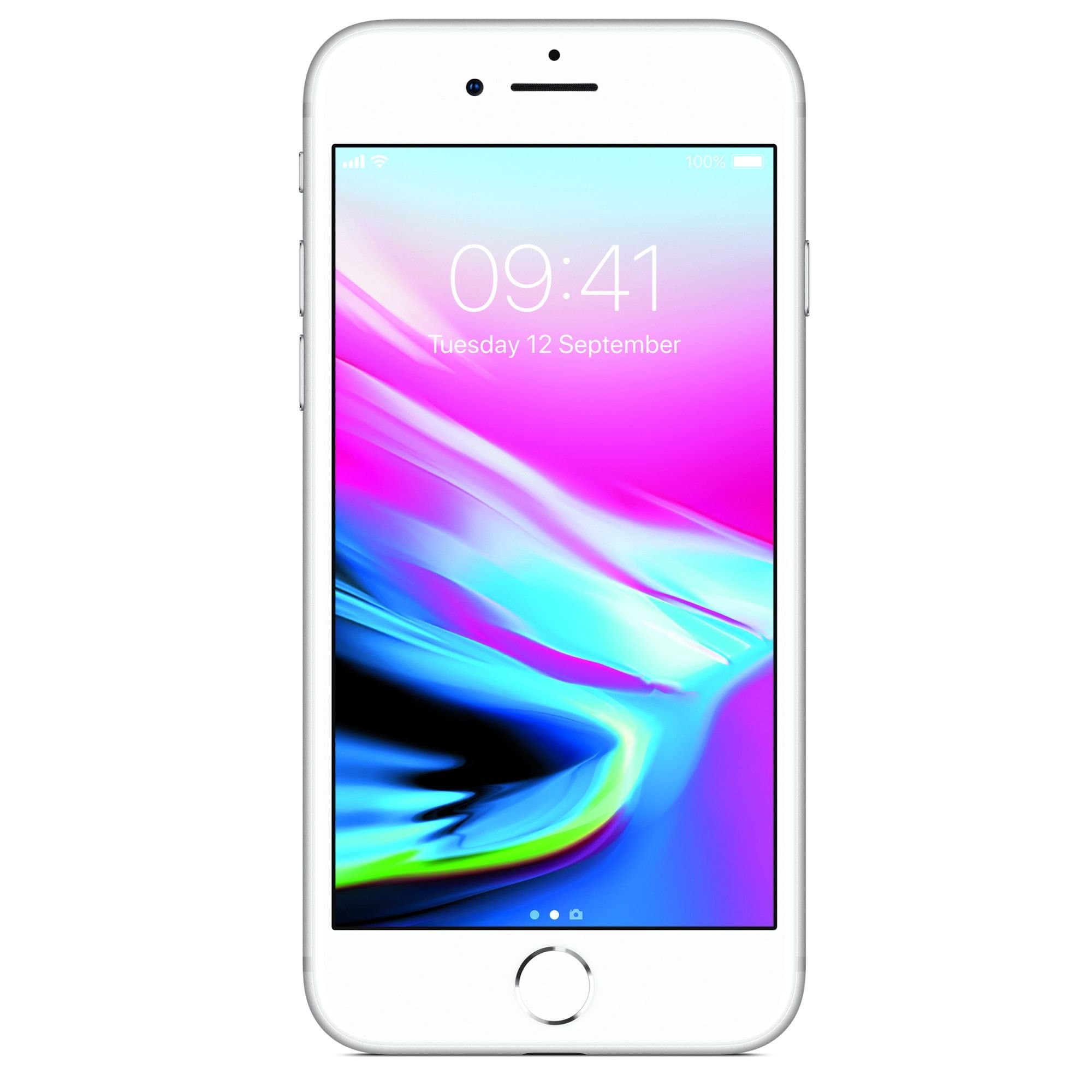 Apple iPhone 8 Plus, 256GB, Silver - For AT&T (Renewed)