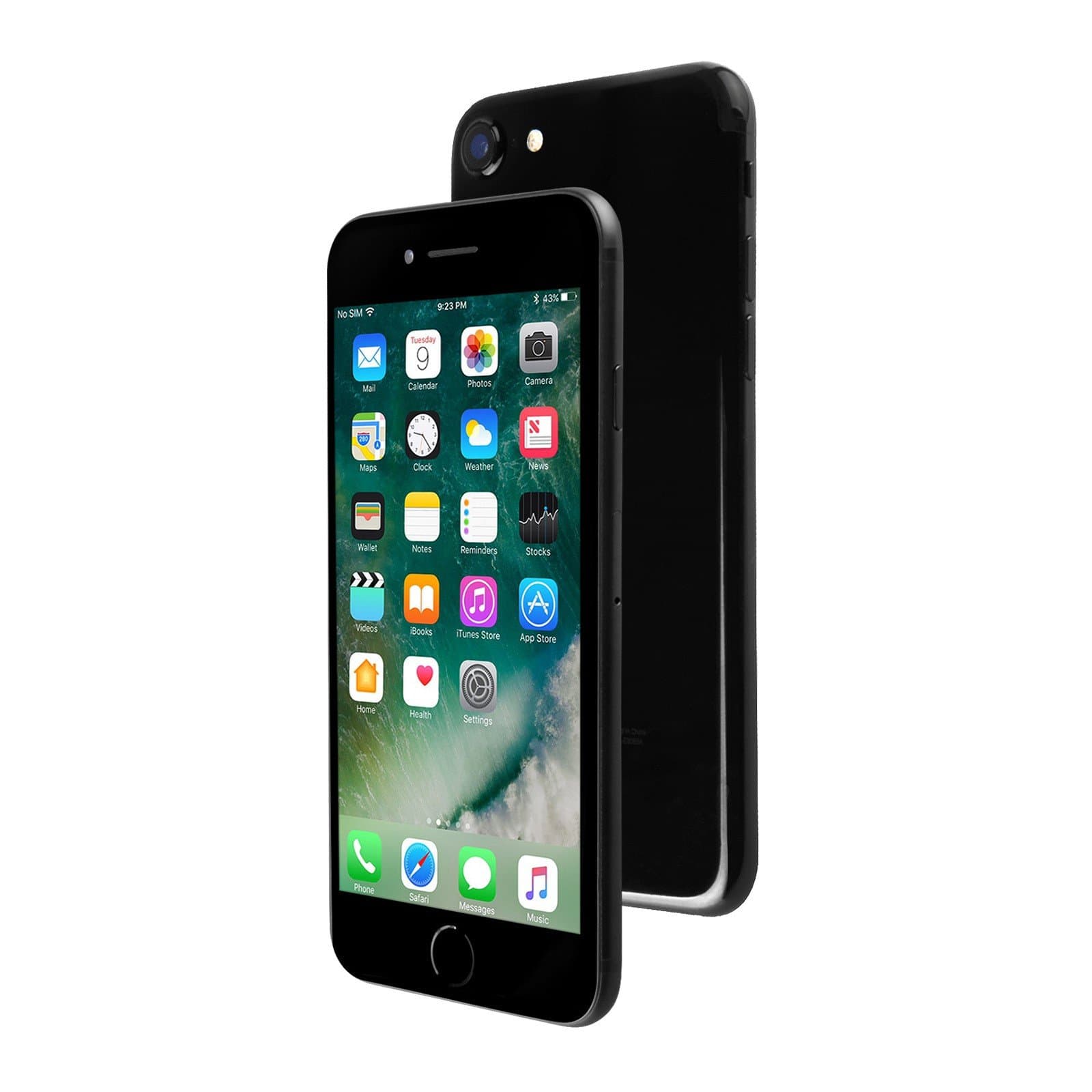 Apple iPhone 7, 128GB, Jet Black - For GSM (Renewed)