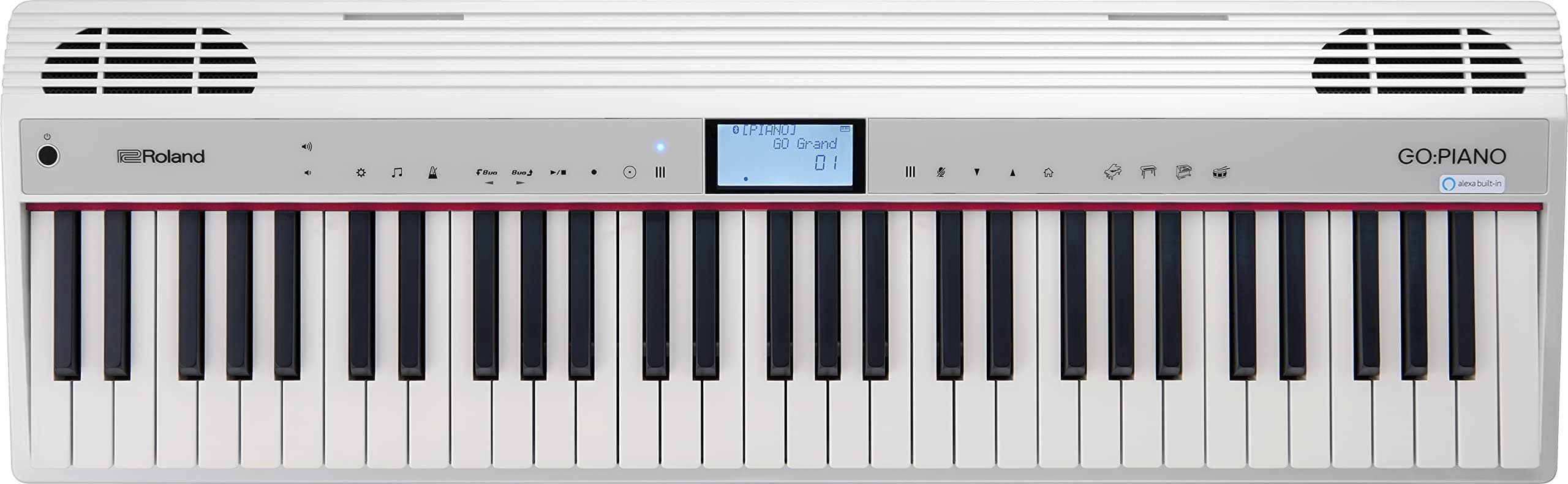 Roland GO:PIANO 61-key Digital Piano Keyboard with Alexa Built-in (GO-61P-A)