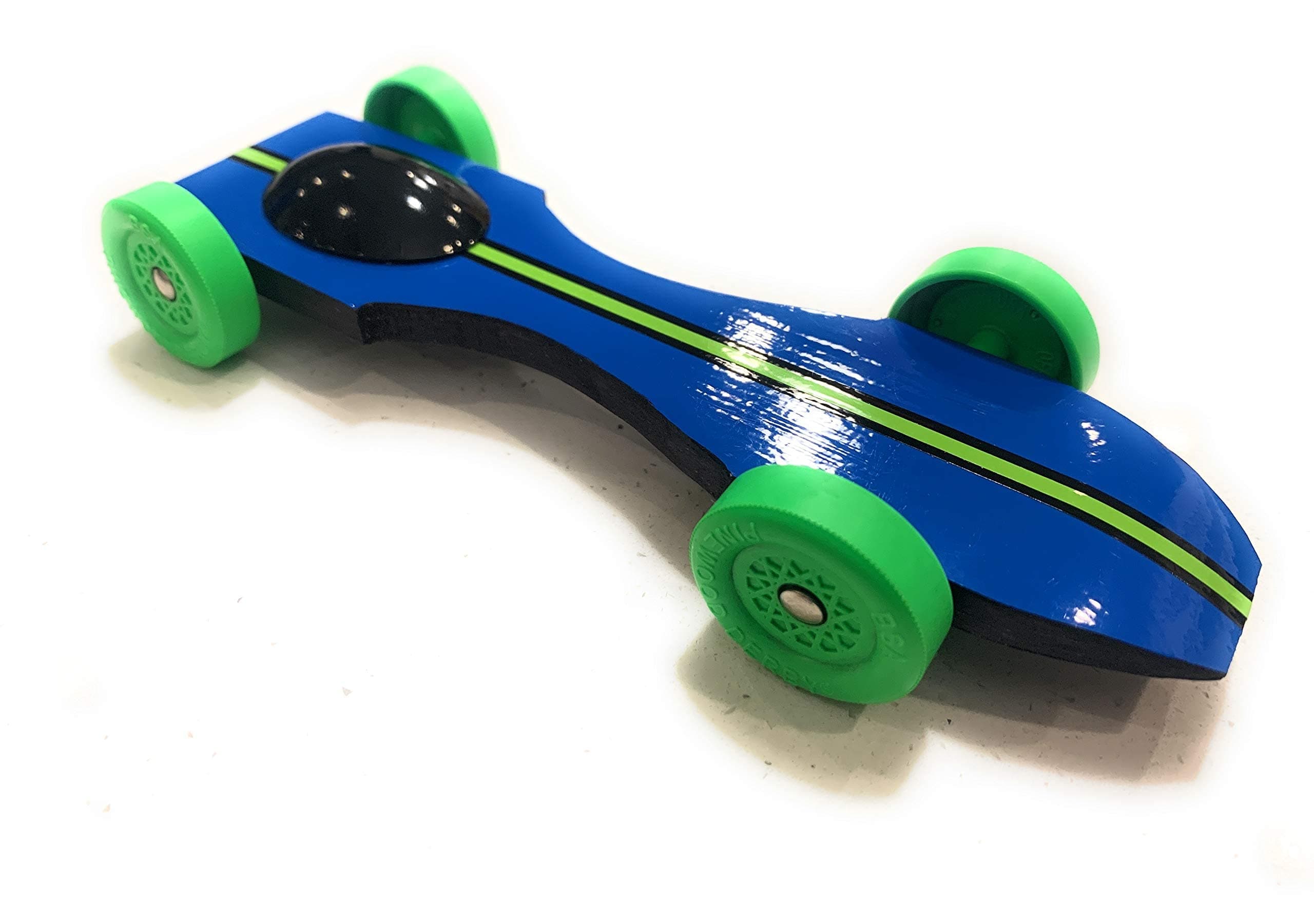 Maximum Velocity Predator Race Car | CNC'ed Body | Tungsten Weight | Complete Race Car kit Bundle Option (Complete Race Car Kit)