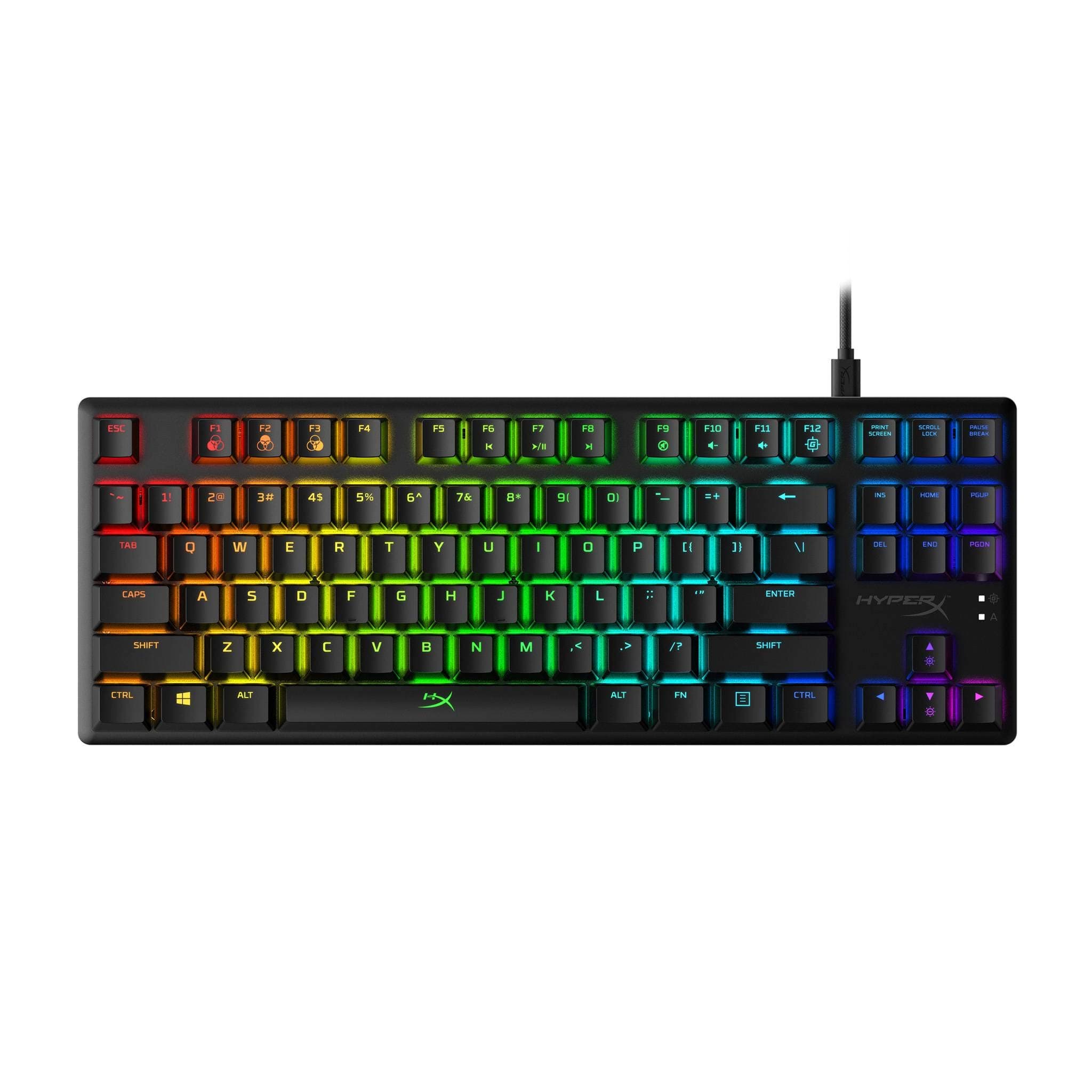 HyperX Alloy Origins Core - Tenkeyless Mechanical Gaming Keyboard, Software Controlled Light & Macro Customization, Compact Form Factor, RGB LED Ba...