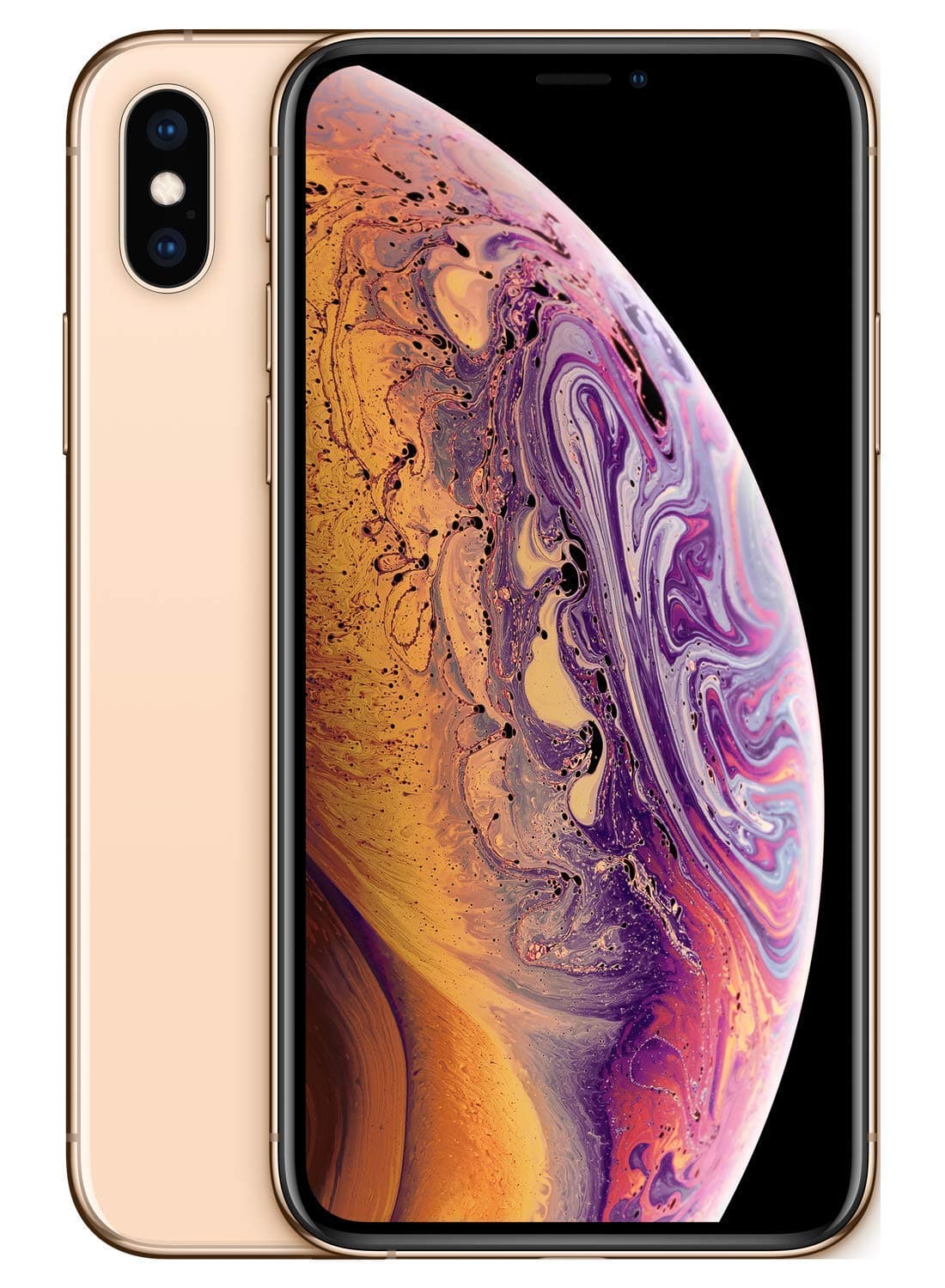 Apple iPhone XS, 64GB, Gold - For Cricket Wireless (Renewed)