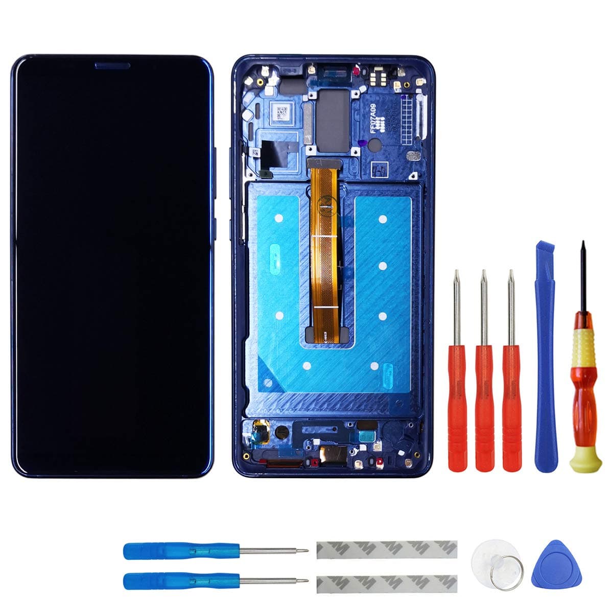 swark OLED Display Compatible with Huawei Mate 10 Pro BLA-L09 BLA-L29 BLA-A09 LCD Touch Screen Display with Frame + Tools (Blue)