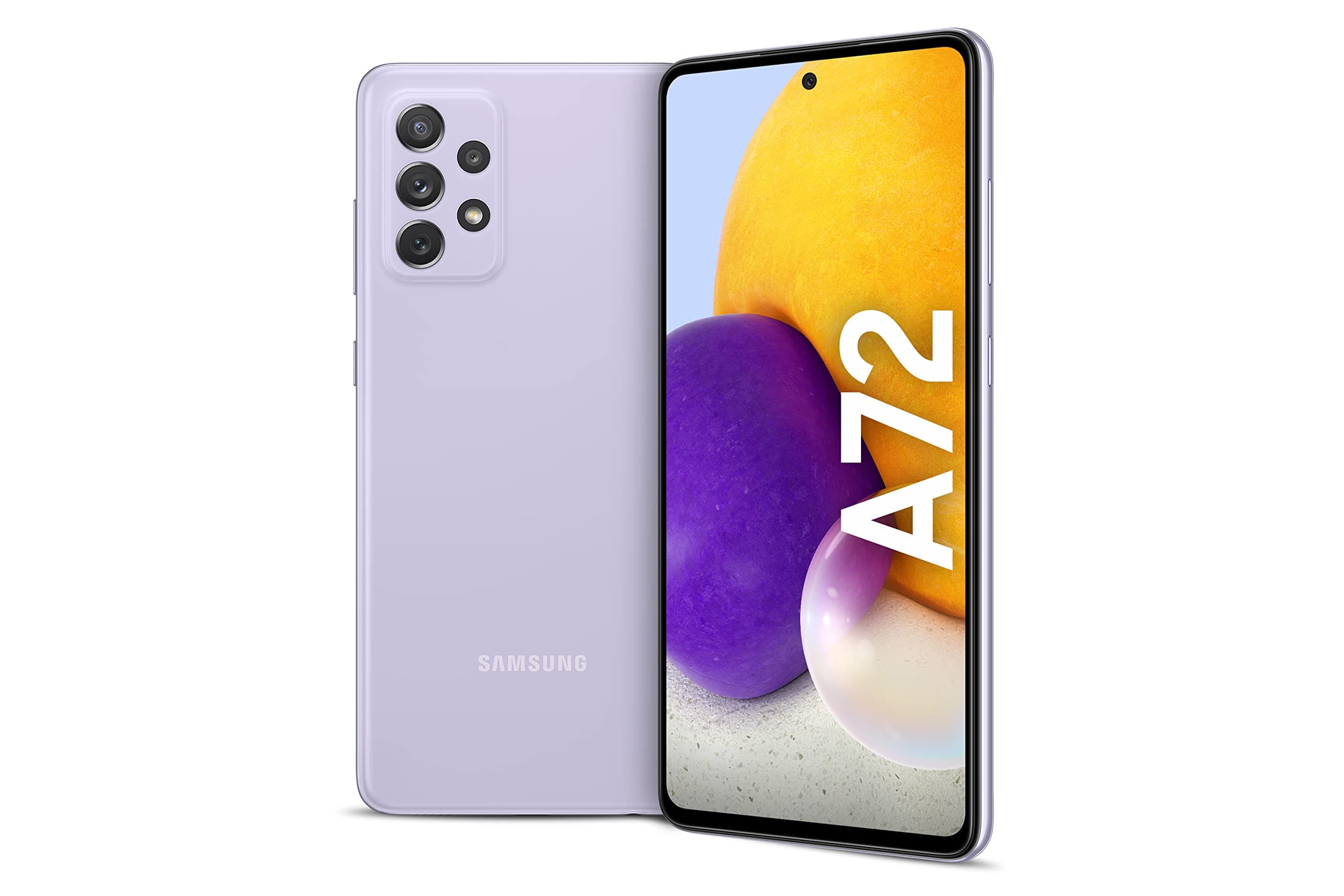Samsung Galaxy A72 A725F-DS 4G Dual 256GB 8GB RAM Factory Unlocked (GSM Only | No CDMA - not Compatible with Verizon/Sprint) International Version ...