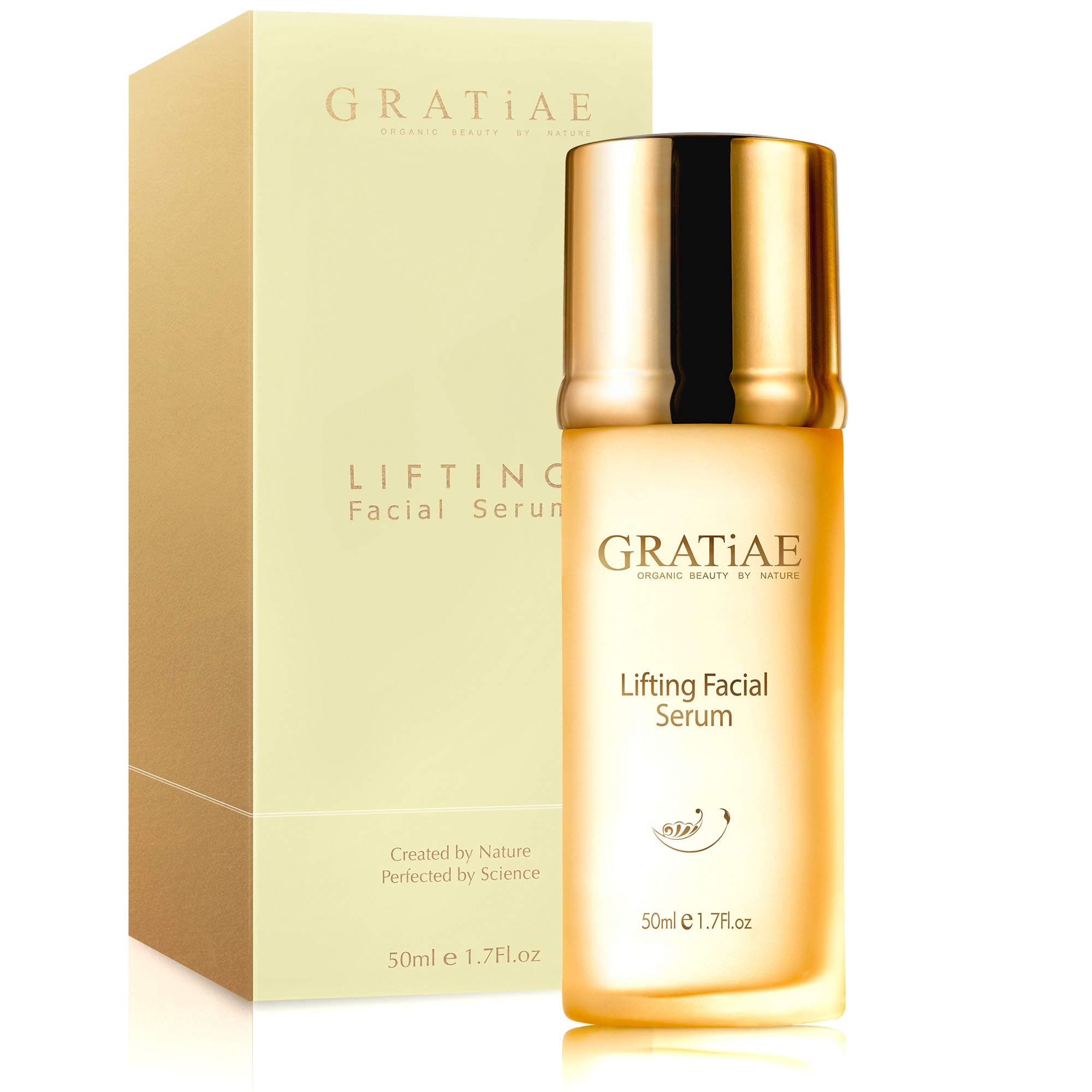 Gratiae organic lifting facial serum, Vitamin C serum, skin care, vitamin E oil, retinol, anti aging serum, face moisturizer, vitamin C serum for f...