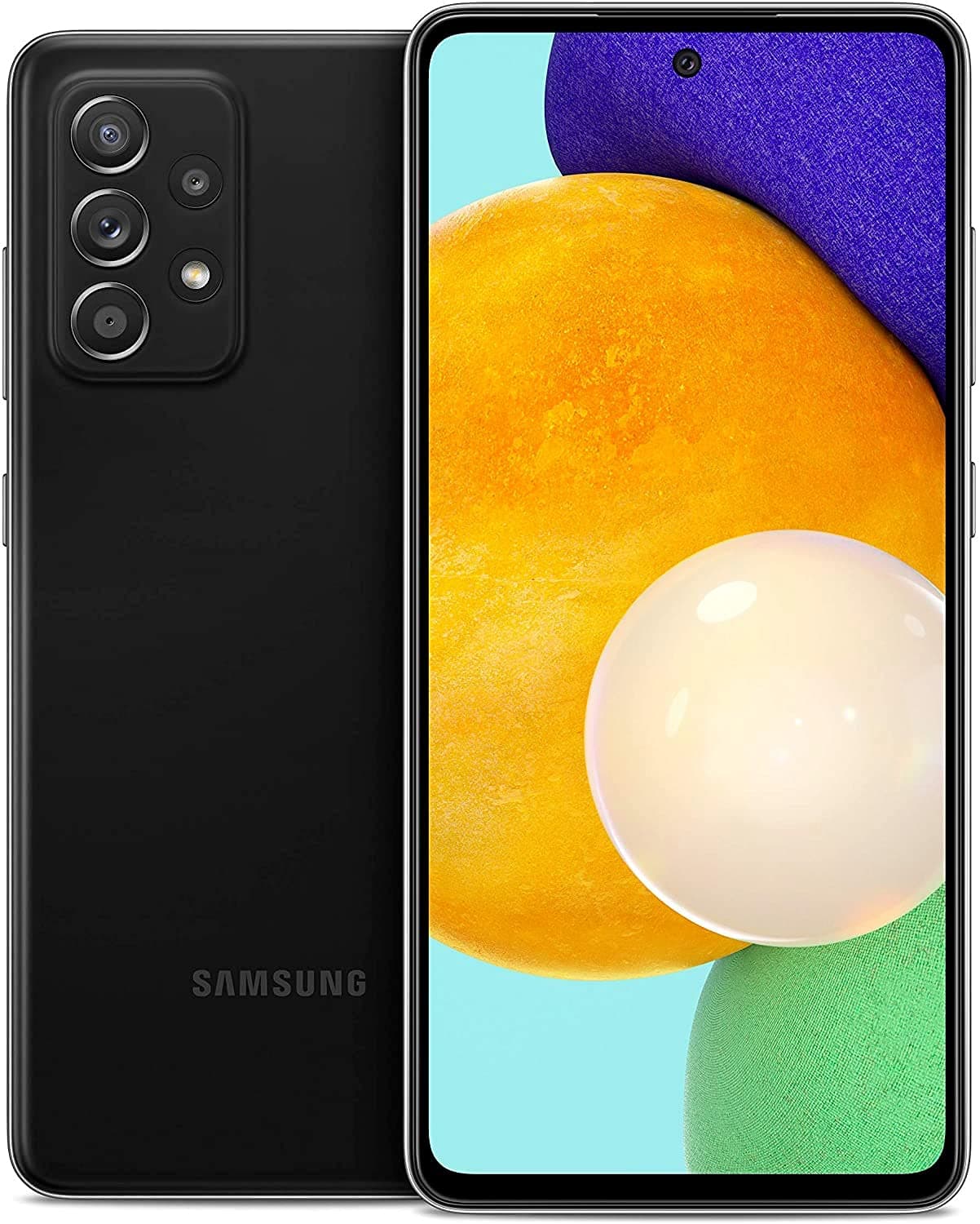 Samsung Galaxy A52 | A525F | 128GB 6GB RAM | Factory Unlocked (GSM ONLY | Not Compatible with Verizon/Sprint/Boost) | International Model (Awesome ...
