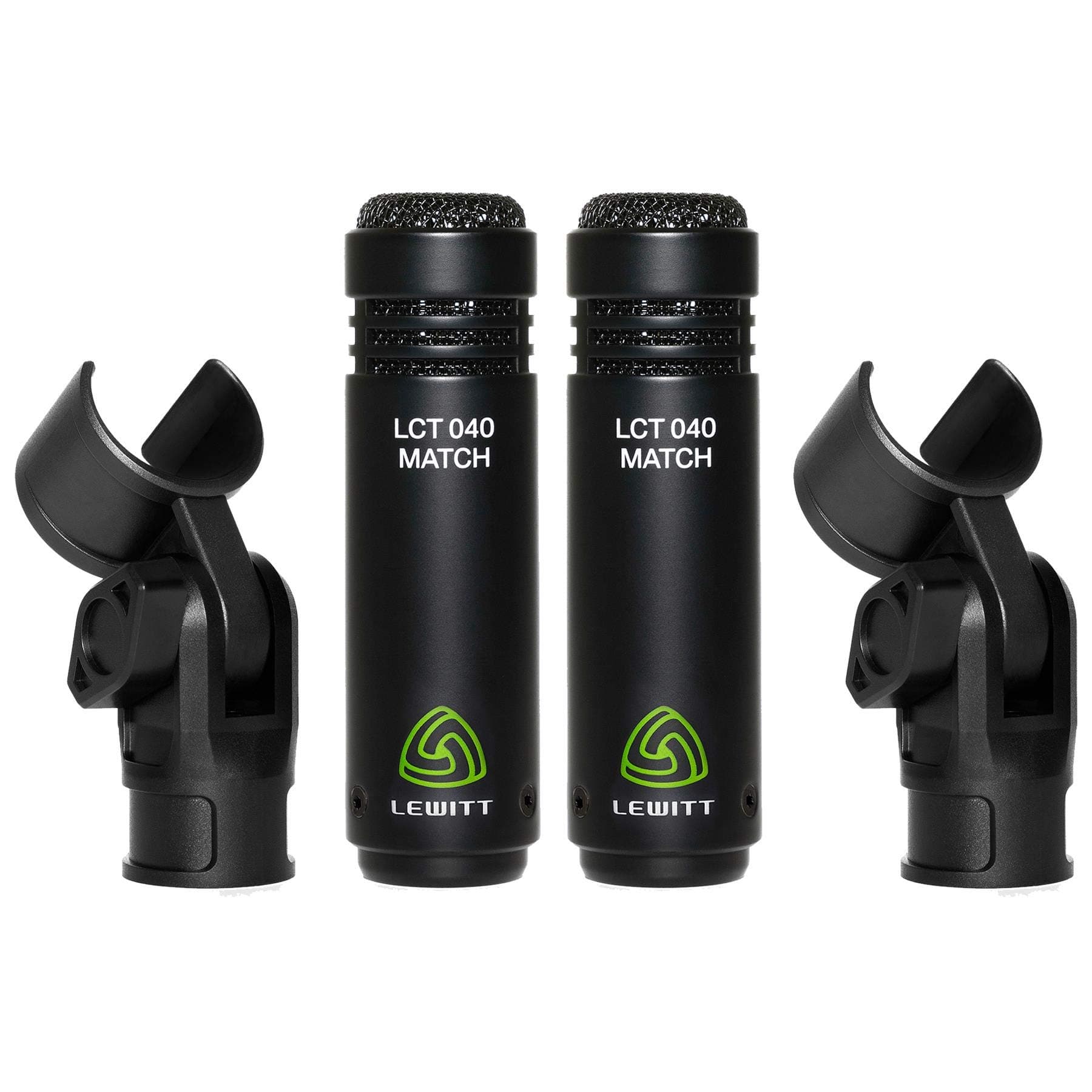 Lewitt LCT 040 Match Pair Condenser Microphones, Matched Stereo Pair for Instrument Recordings