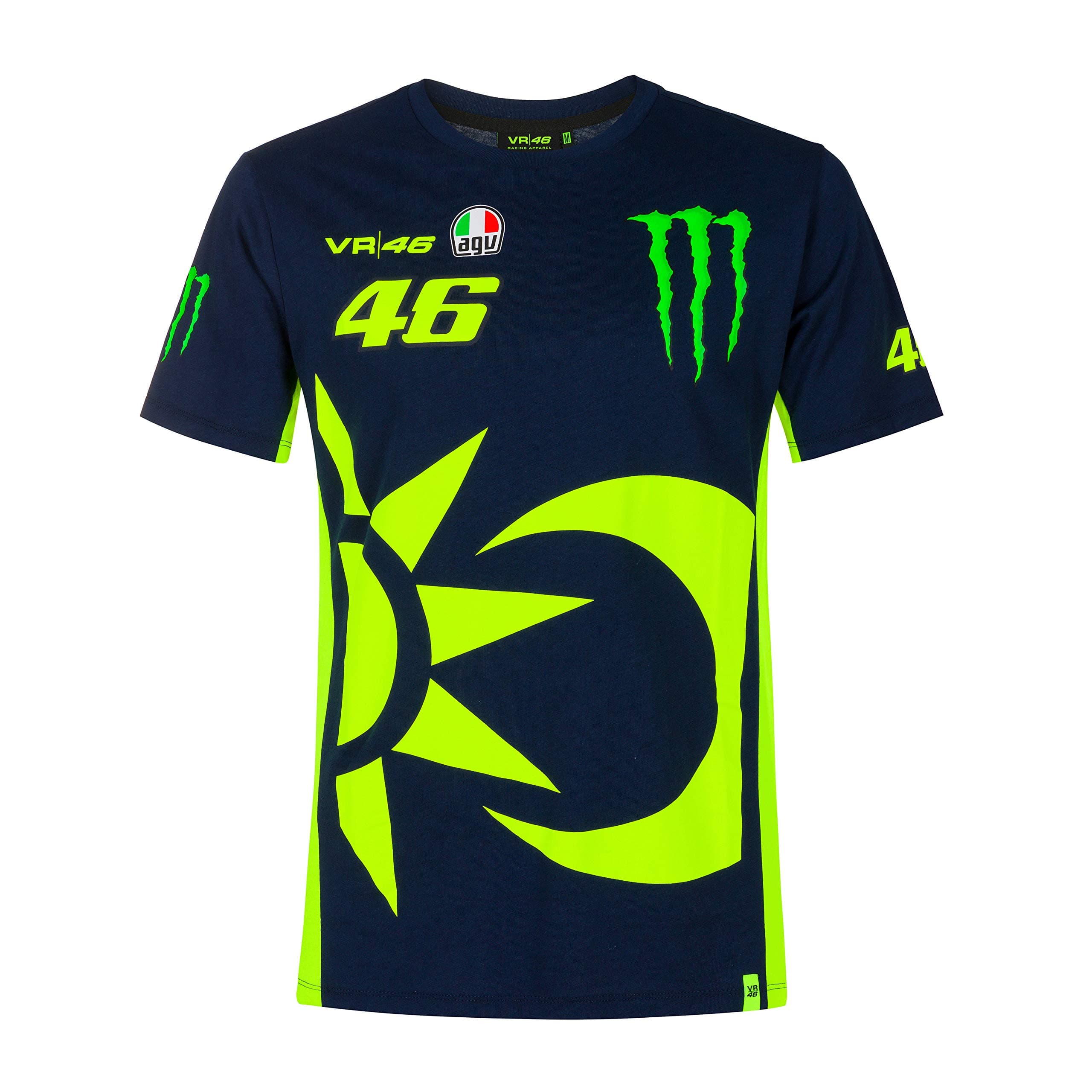 Valentino Rossi T-Shirt Replica 46 Monster Energy