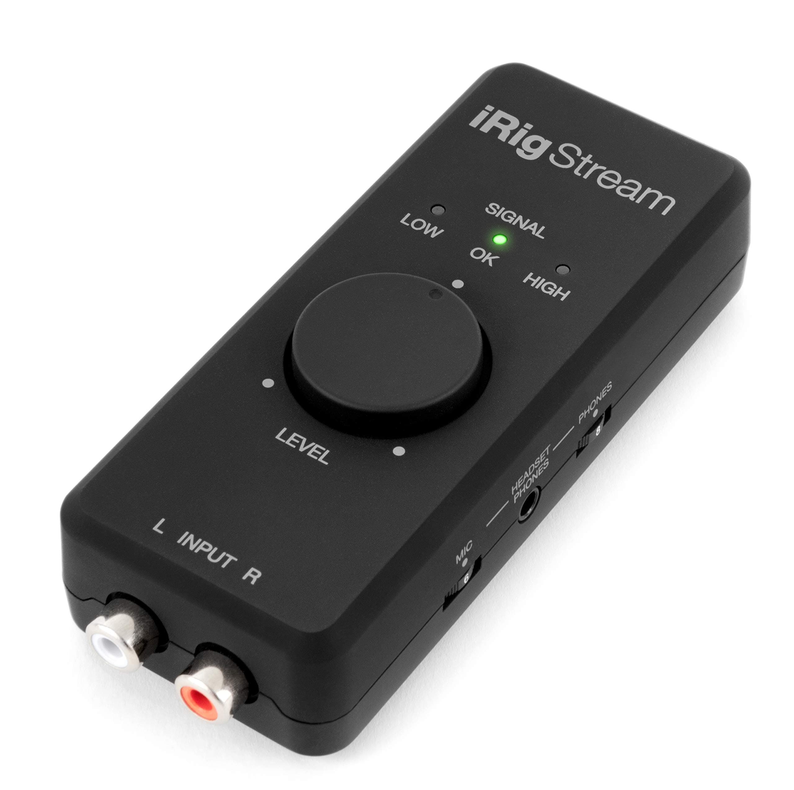 IK Multimedia iRig Stream stereo audio interface for iPhone, iPad, Mac, iOS and PC with USB-C, Lightning and USB for 24-bit, 96 kHz recording from ...