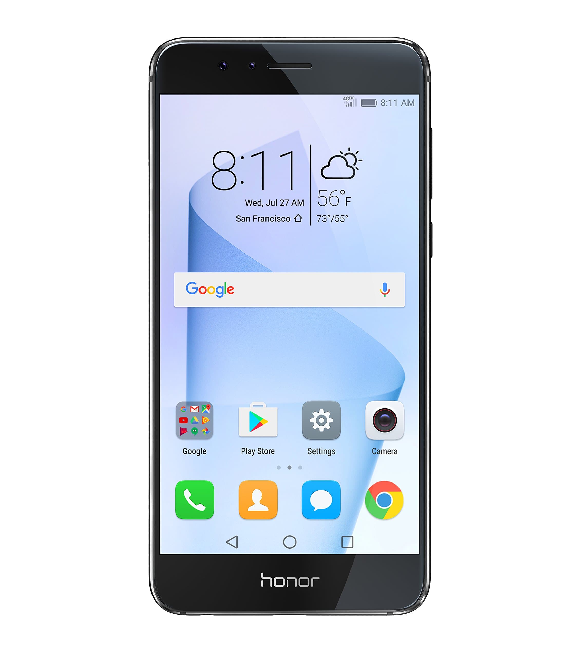 Huawei Honor 8 Unlocked Smartphone 64 GB Dual Camera - US Warranty (Midnight Black)