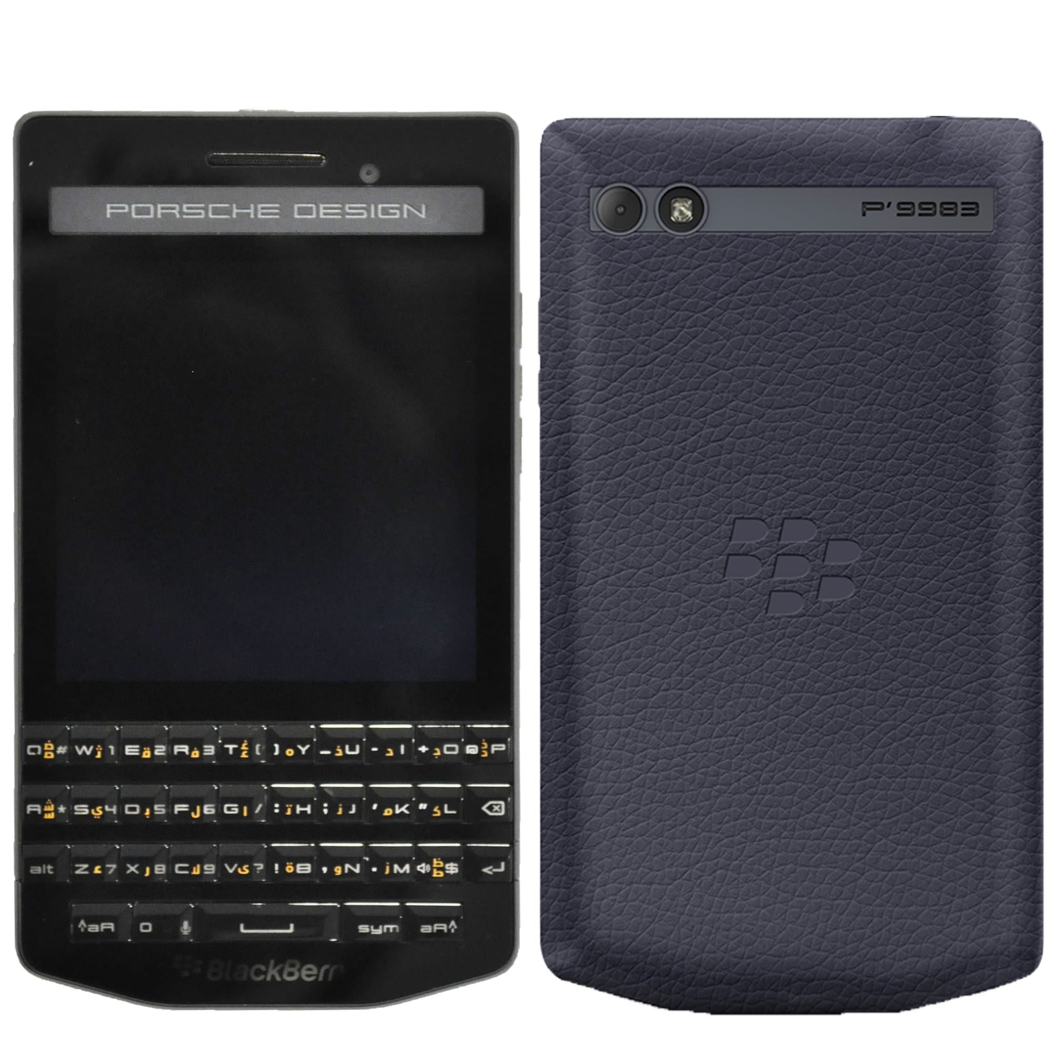 BlackBerry Porsche Design P'9983 64GB RHB121LW (GSM Only, No CDMA) Factory Unlocked 4G/LTE Smartphone with QWERTY + Arabic Keyboard - Internati...
