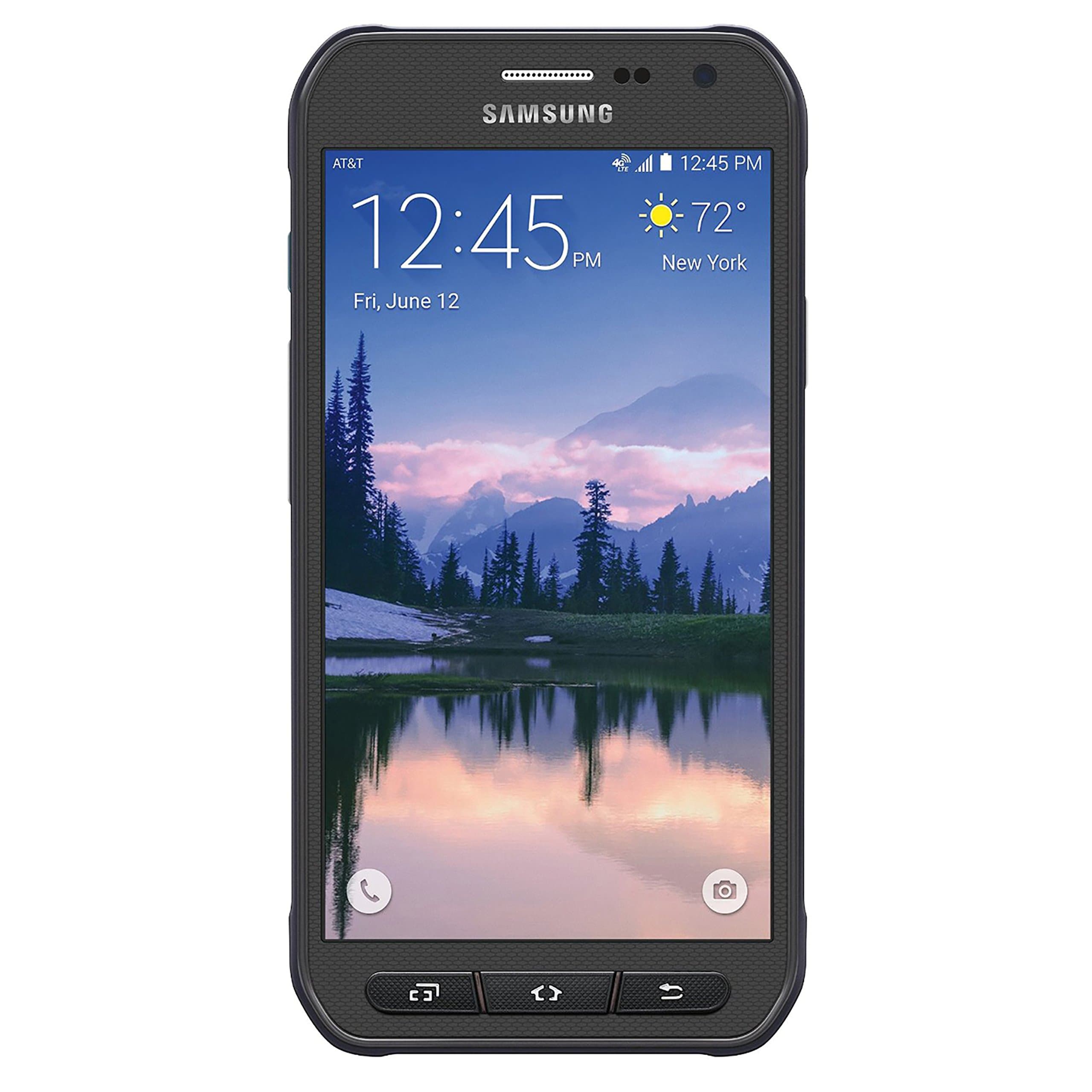 Samsung Galaxy S6 Active G890A 32GB Unlocked GSM 4G LTE Octa-Core Smartphone w/ 16MP Camera - Gray