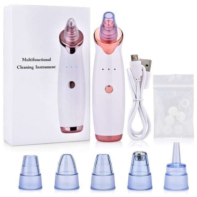 [HCM]Loại bỏ mụn đầu đen Máy hút bụi lỗ chân lông Máy xông mũi bằng điện Làm sạch sâu Máy chăm sóc da Quà tặng sinh nhật Dụng cụ làm đẹp Dropshipping