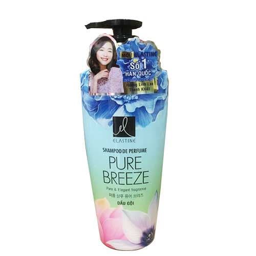 Dầu Gội Nước Hoa Elastine Pure Breeze 600ml