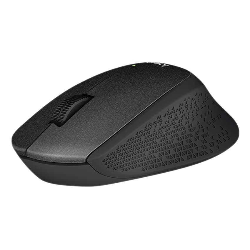 Chuột Không Dây Logitech M331 Silent - Đen - Hàng Chính Hãng